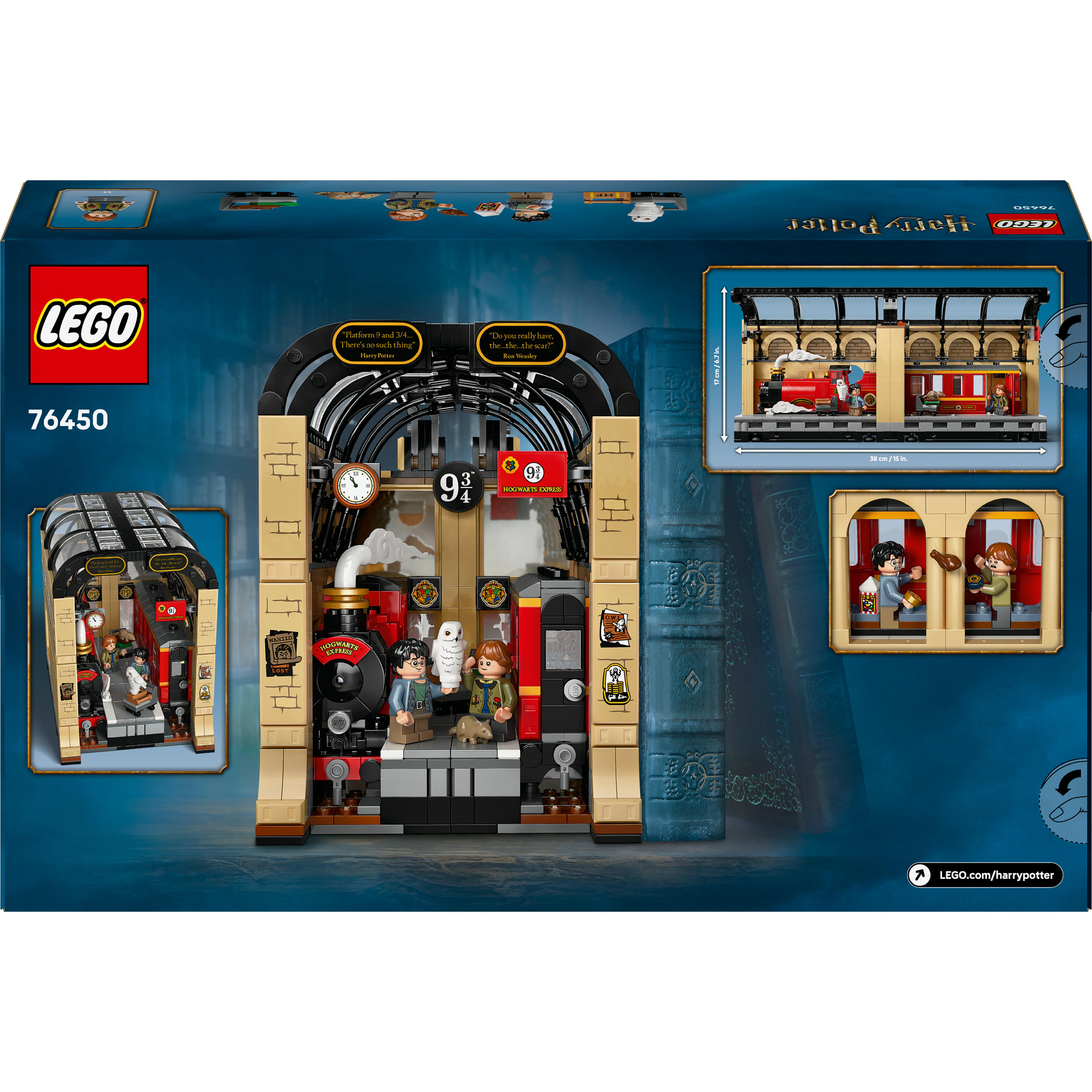 Voir la diapositive 8 : LEGO Harry Potter 76450 Book Nook : le Poudlard Express - Jeu pour Garçon dès 10 Ans