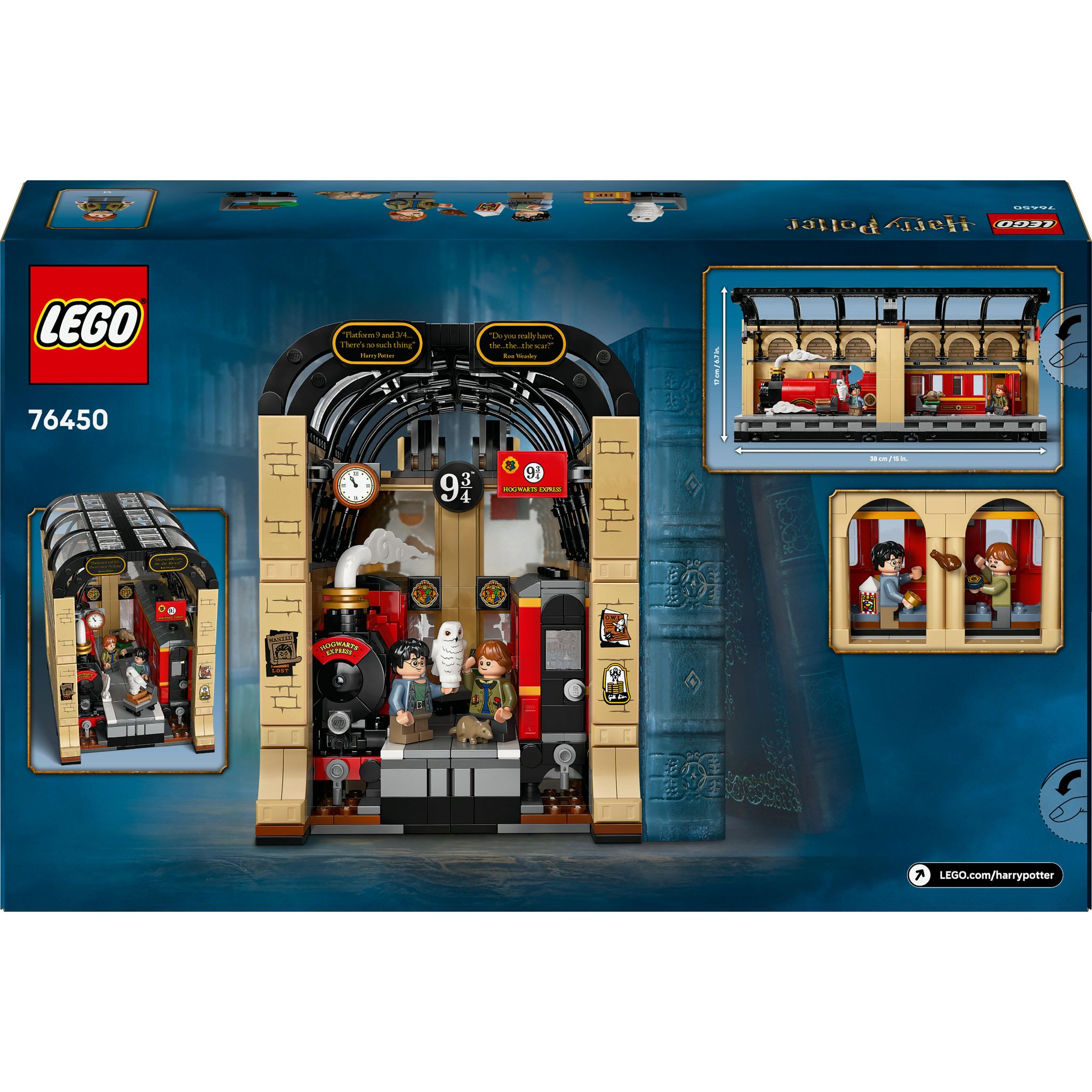 Voir la diapositive 8 : LEGO Harry Potter 76450 - Book Nook : Le Poudlard Express