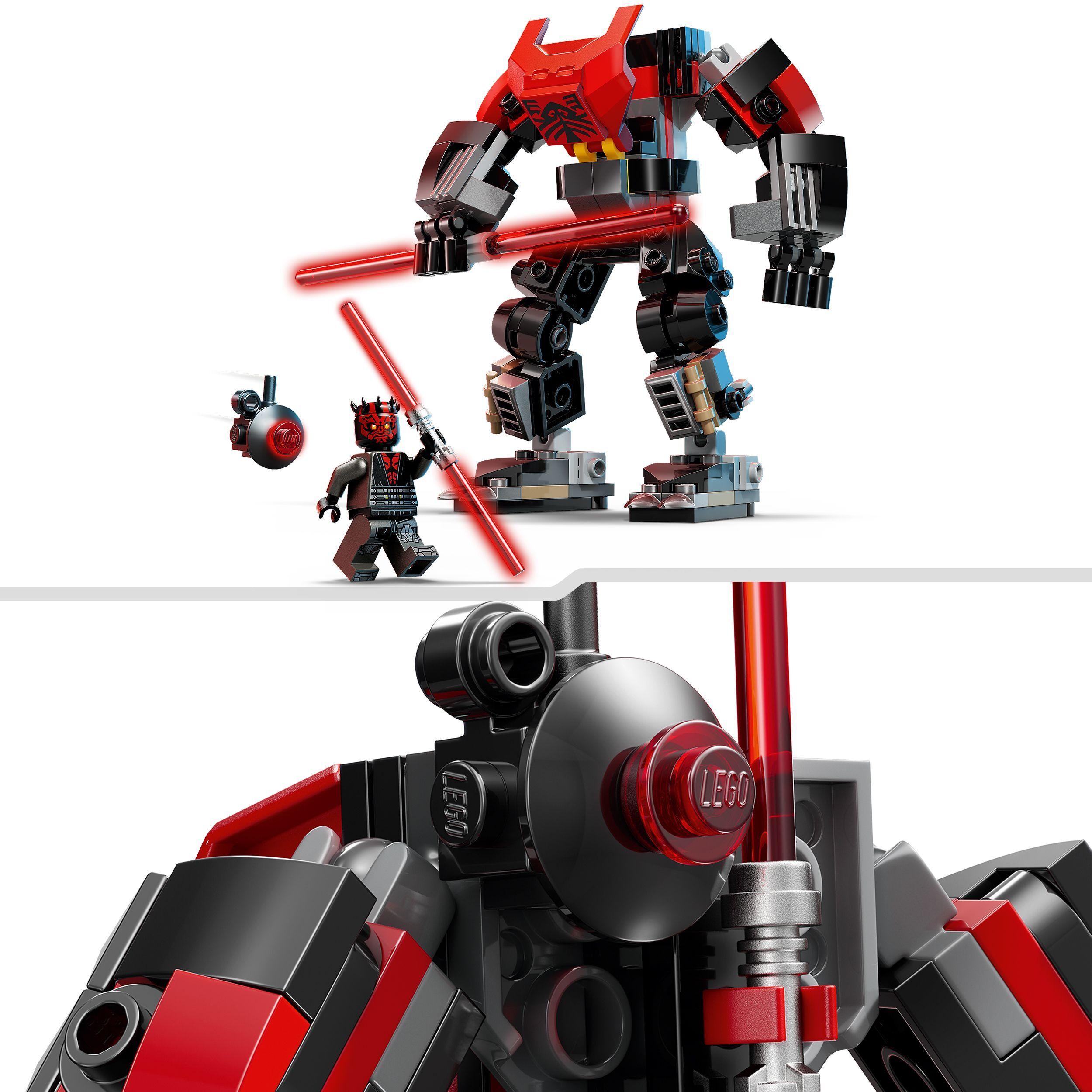 Voir la diapositive 4 : LEGO Star Wars 75411 Le Robot Dark Maul - Jeu de Construction Garçon ou Fille dès 6 ans