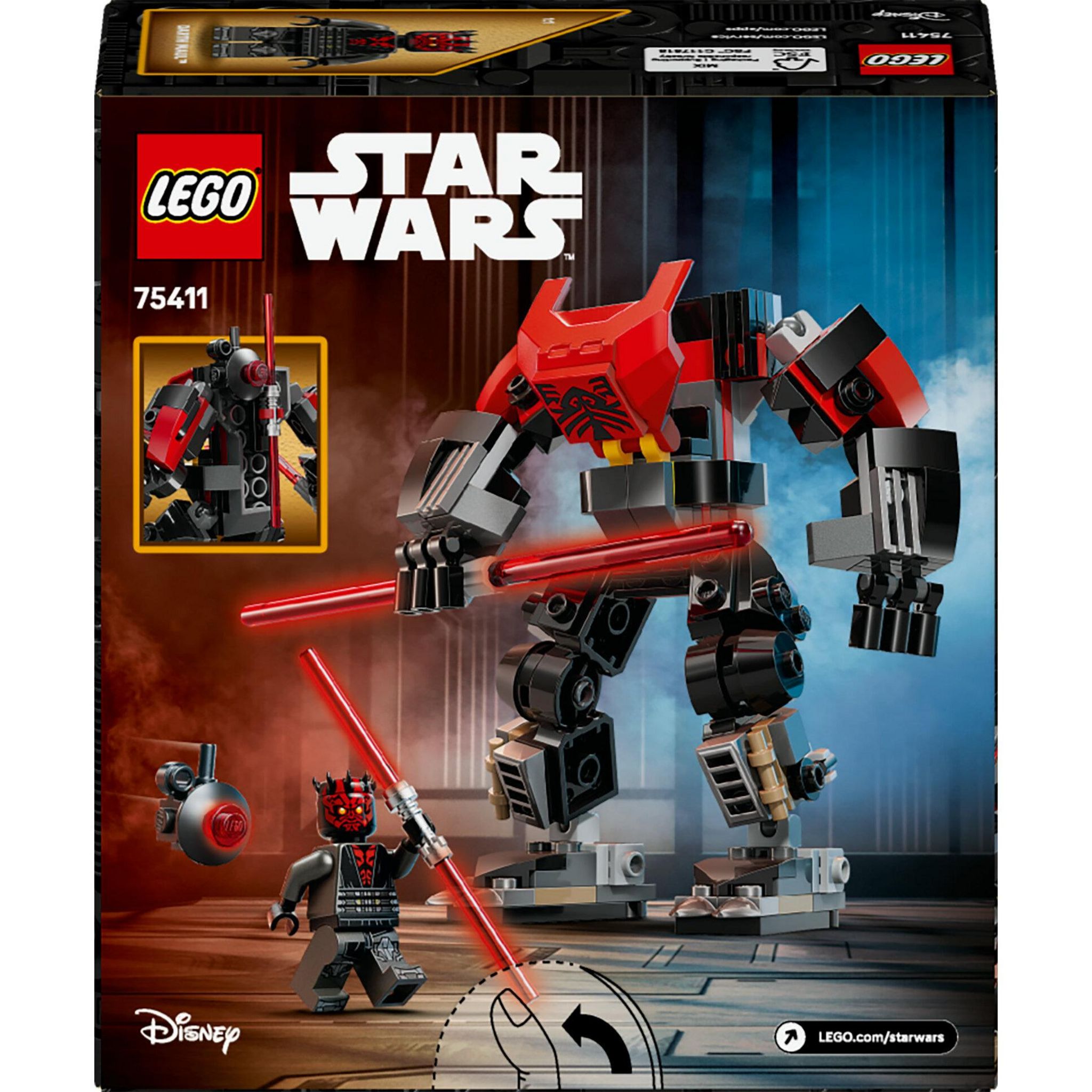 Voir la diapositive 8 : LEGO Star Wars 75411 - Le robot Dark Maul