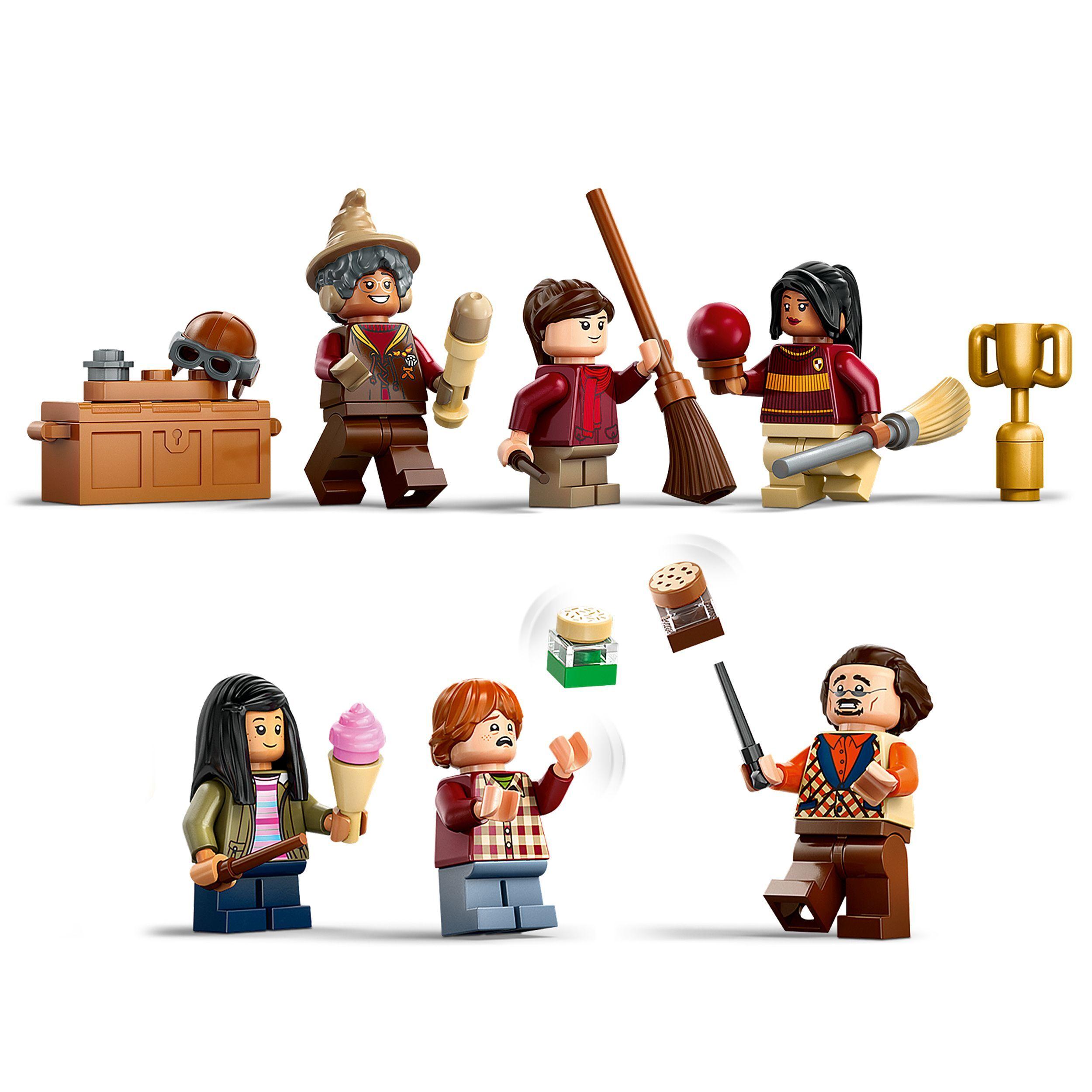 Voir la diapositive 5 : LEGO Harry Potter 76452 Magasin d'Accessoires de Quidditch et Marchand de Glaces Jeu 8 ans