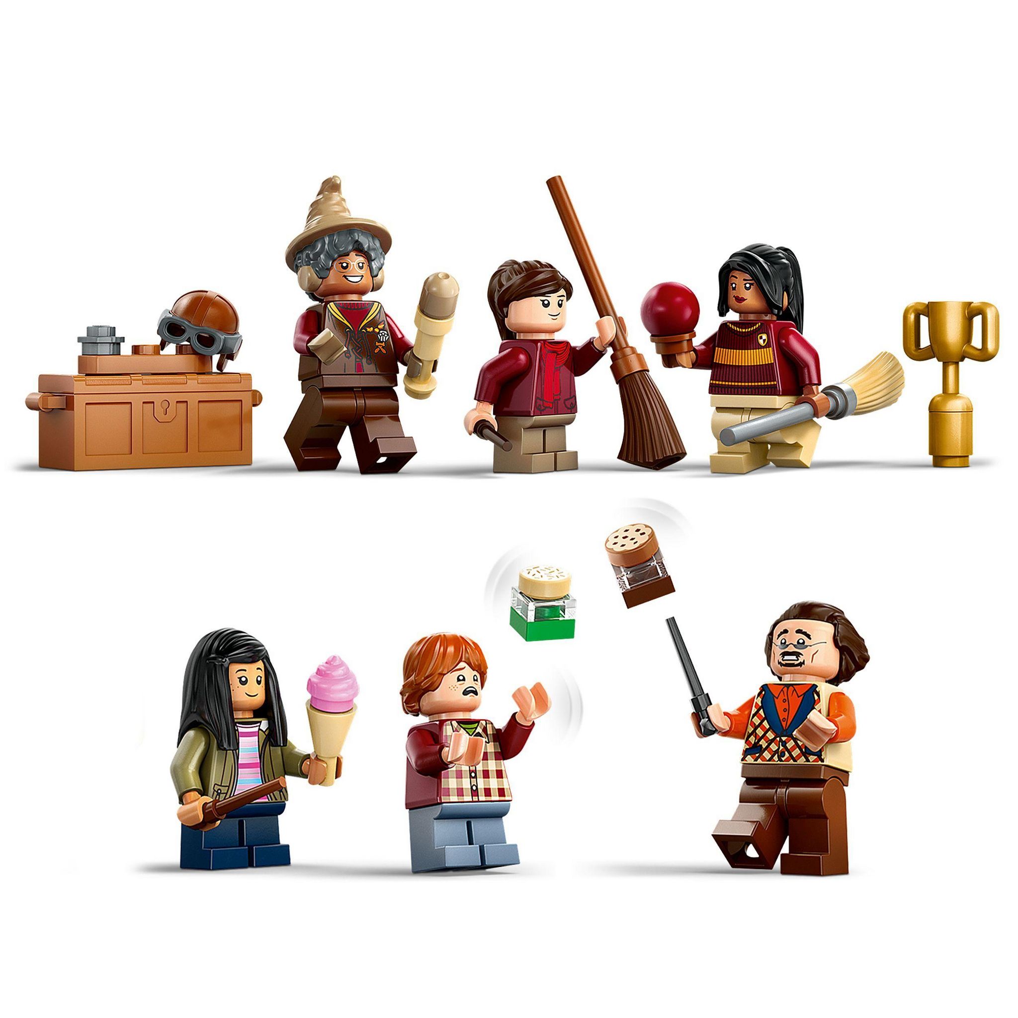 Voir la diapositive 5 : LEGO Harry Potter 76452 - Magasin d accessoires de Quidditch et Marchand de glace