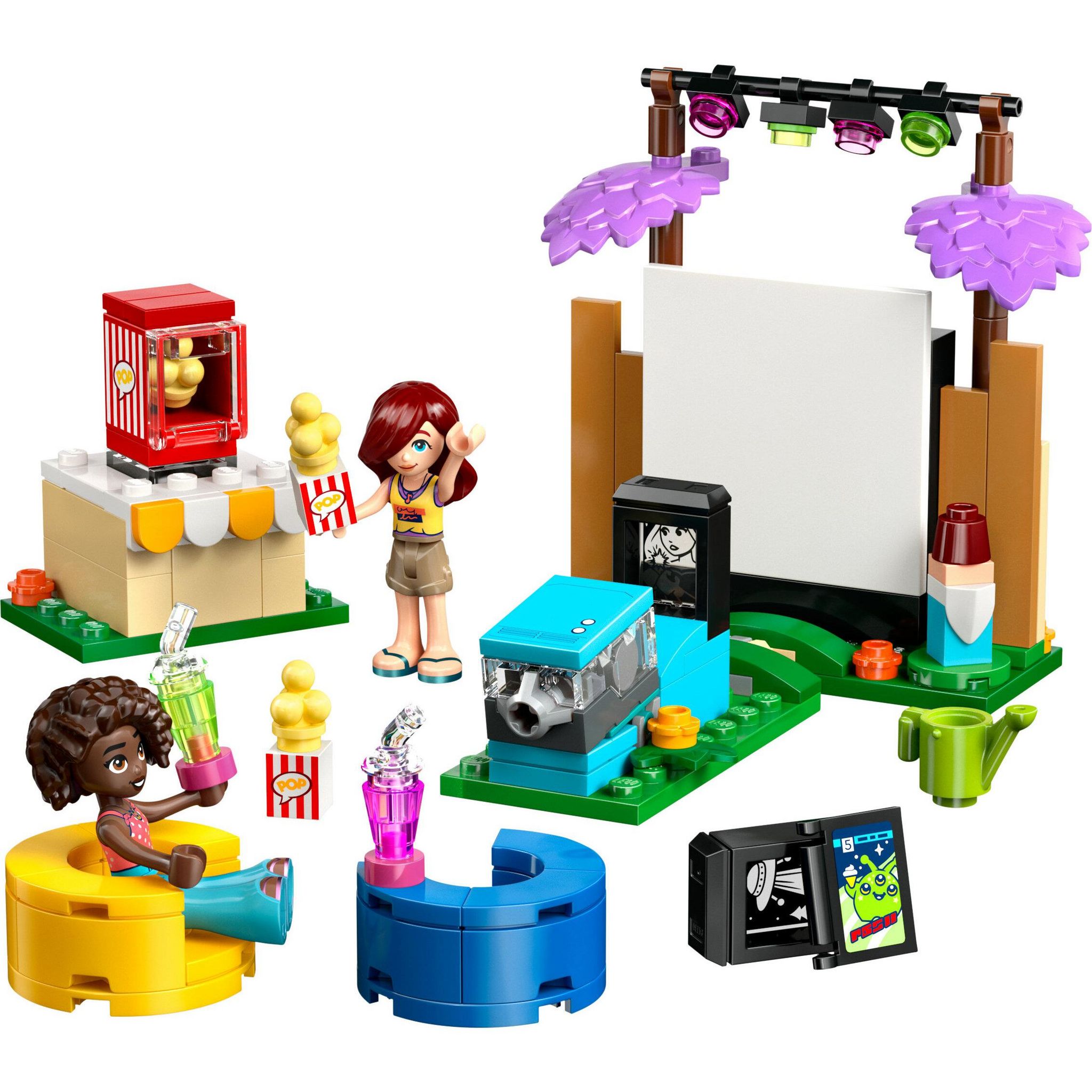 Voir la diapositive 2 : LEGO Friends 42642 - Soiree Cinema entre amis
