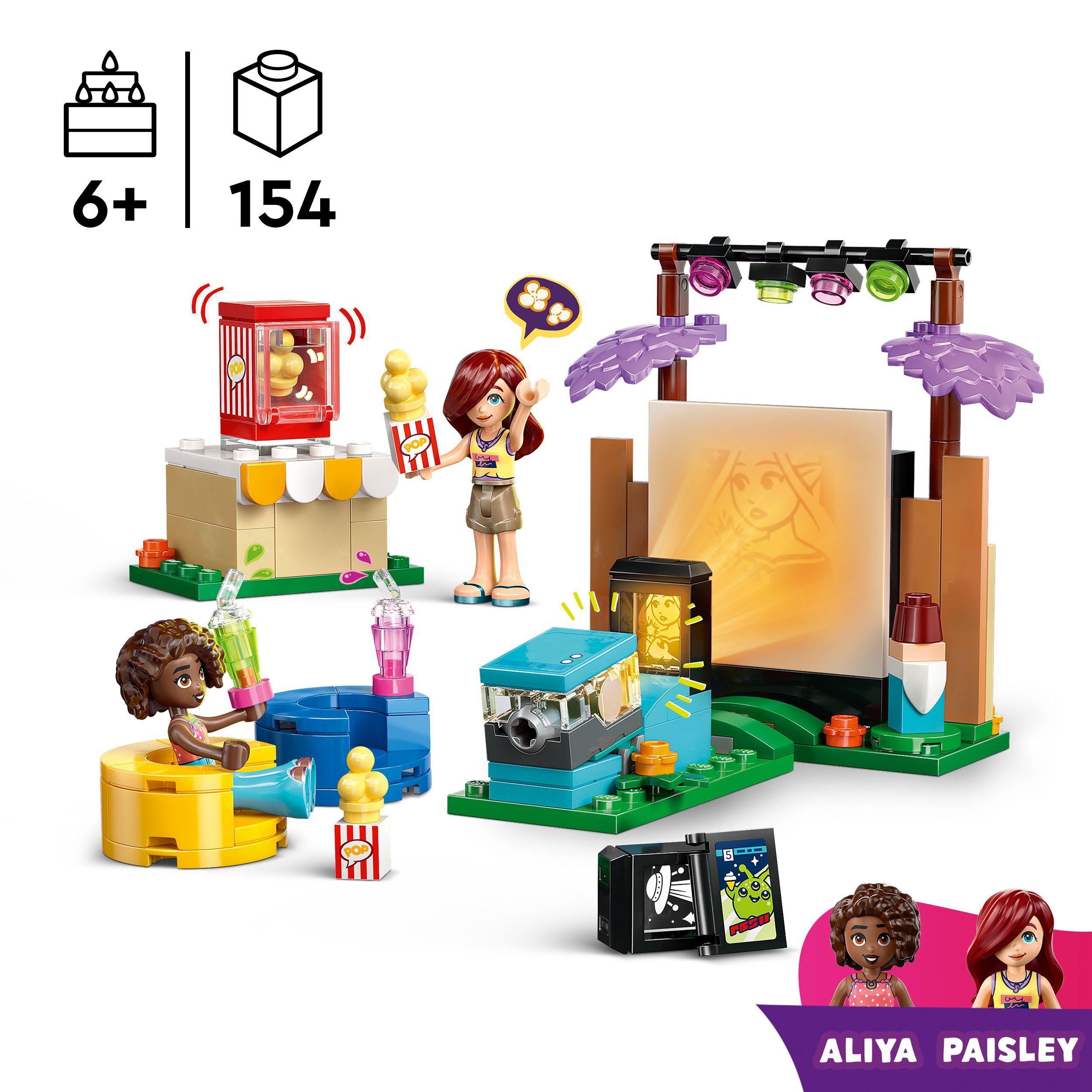 Voir la diapositive 3 : LEGO Friends 42642 Soirée Cinéma entre Amies - Jeu de Construction dès 6 ans - Cadeau