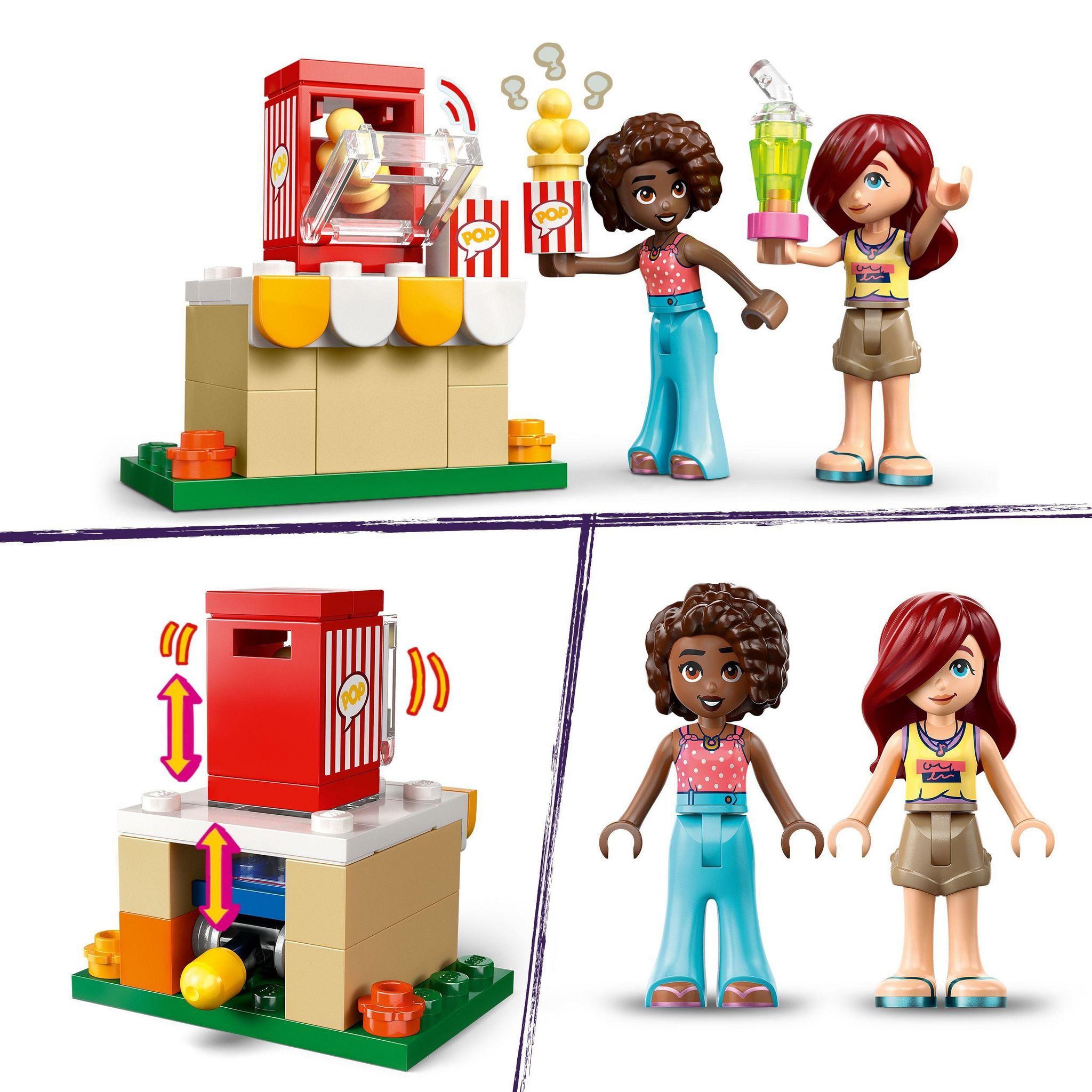 Voir la diapositive 5 : LEGO Friends 42642 - Soiree Cinema entre amis