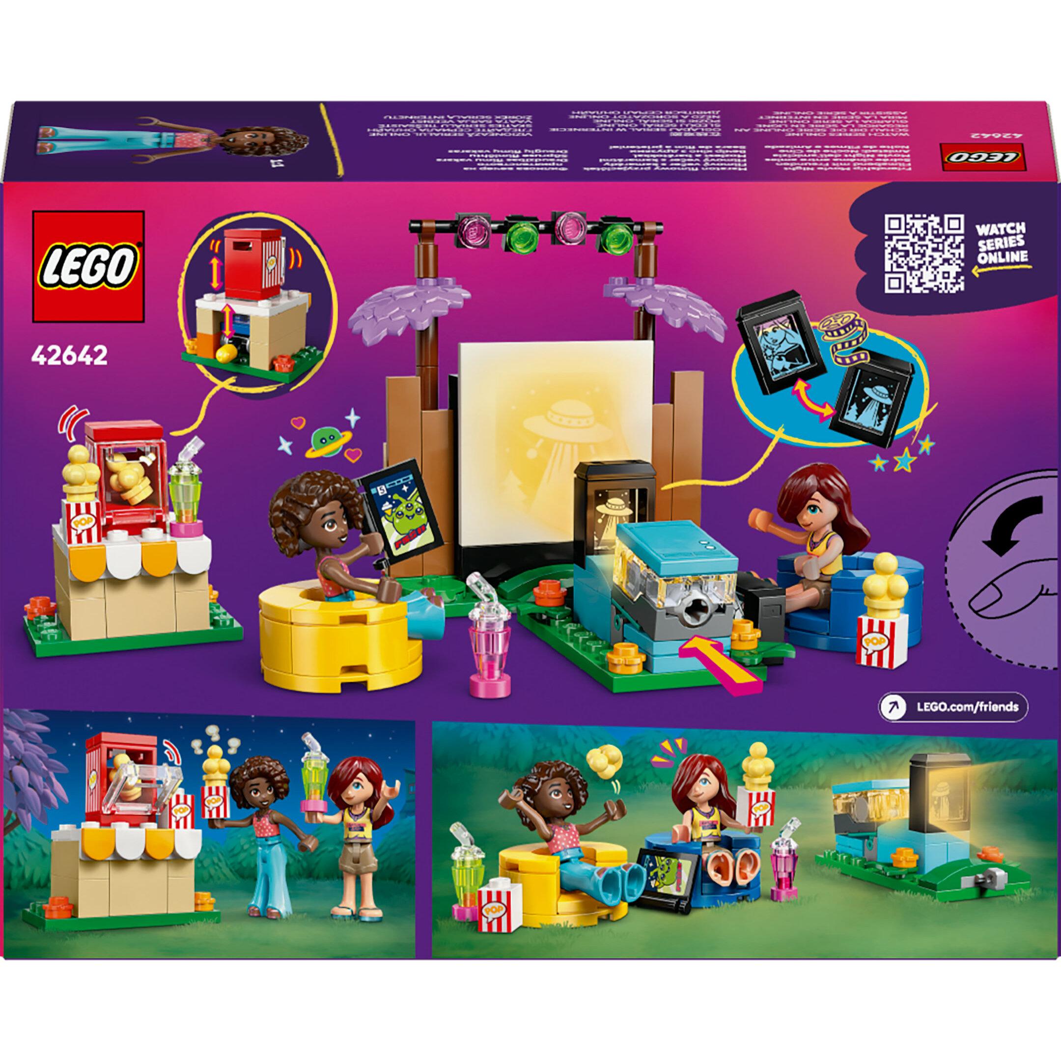 Voir la diapositive 8 : LEGO Friends 42642 Soirée Cinéma entre Amies - Jeu de Construction dès 6 ans - Cadeau