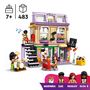 Voir la diapositive 3 : LEGO Friends 42653 - Le Magasin de musique et l'appartement