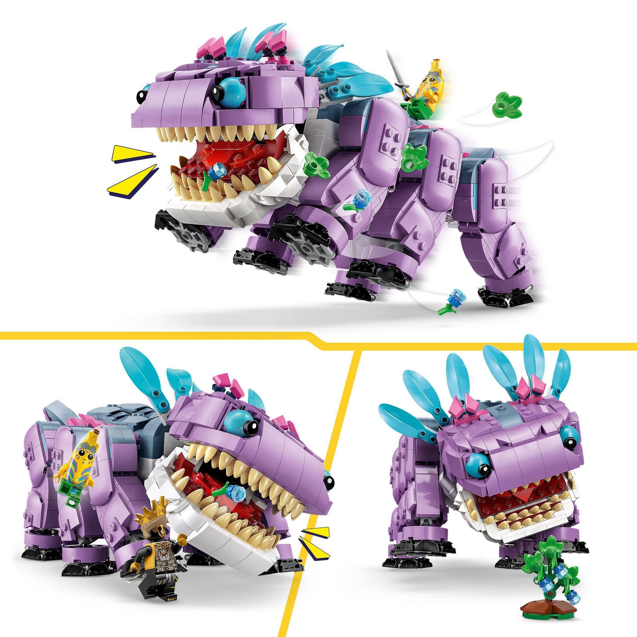 Voir la diapositive 4 : LEGO Fortnite 77077 Klombo - Jeu de Construction pour Garçon dès 10 ans - Figurine de Dino
