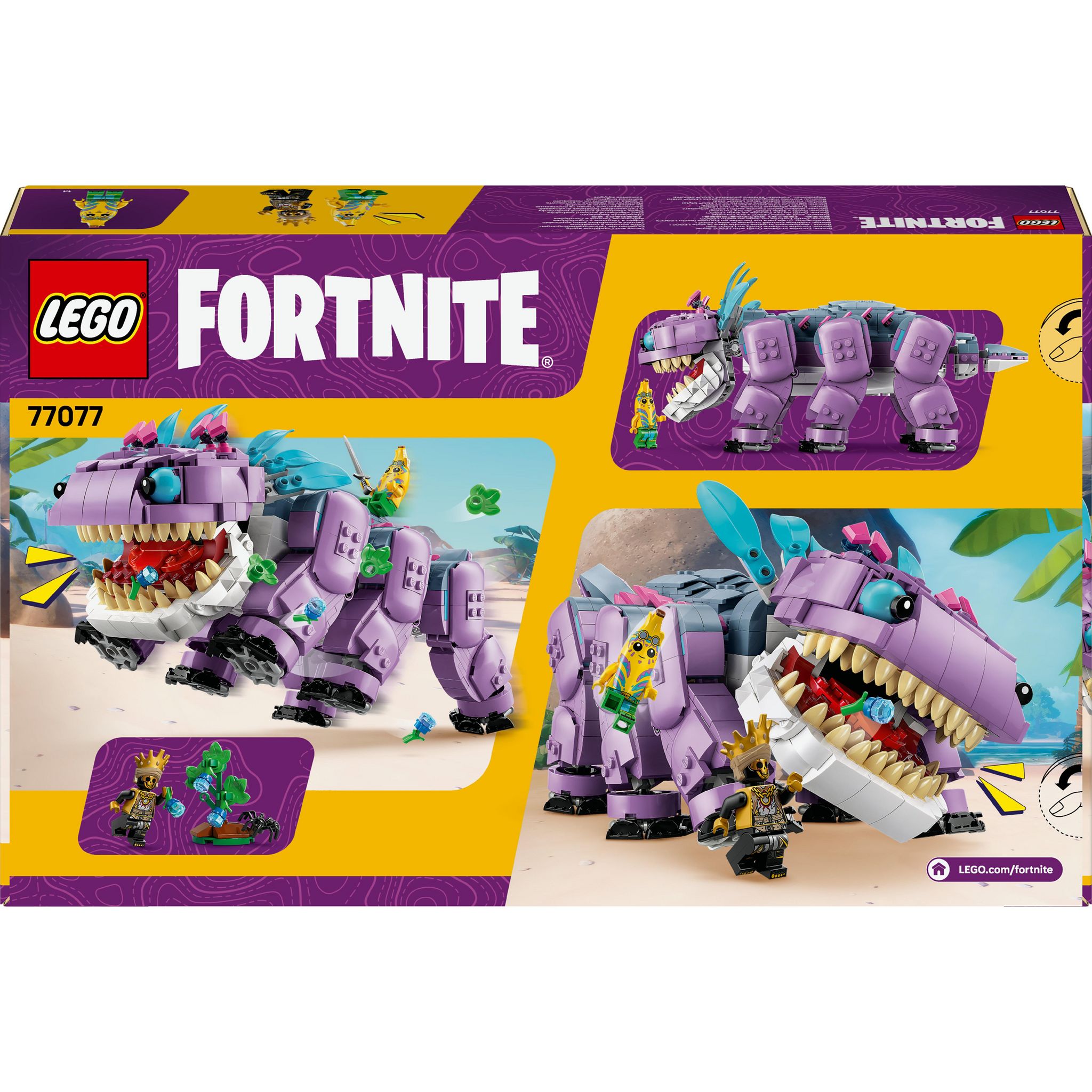 Voir la diapositive 8 : LEGO Fortnite 77077 Klombo - Jeu de Construction pour Garçon dès 10 ans - Figurine de Dino