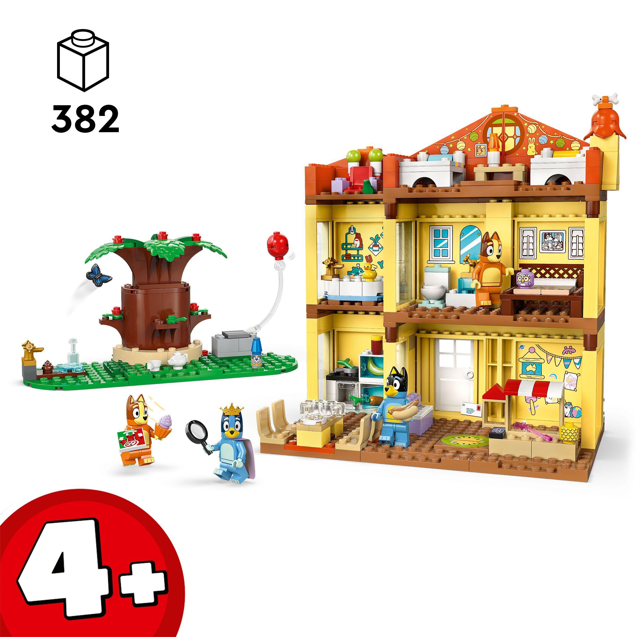 Voir la diapositive 3 : LEGO Bluey 11203 La Maison de Famille de Bluey - Jeu de Construction Fille ou Garçon 4 ans