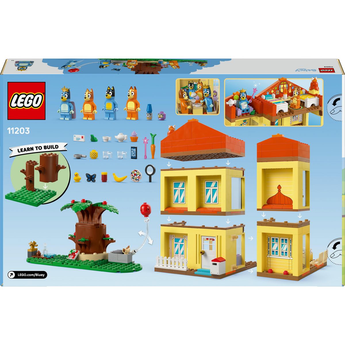 LEGO Bluey 11203 - La Maison de famille de Bluey