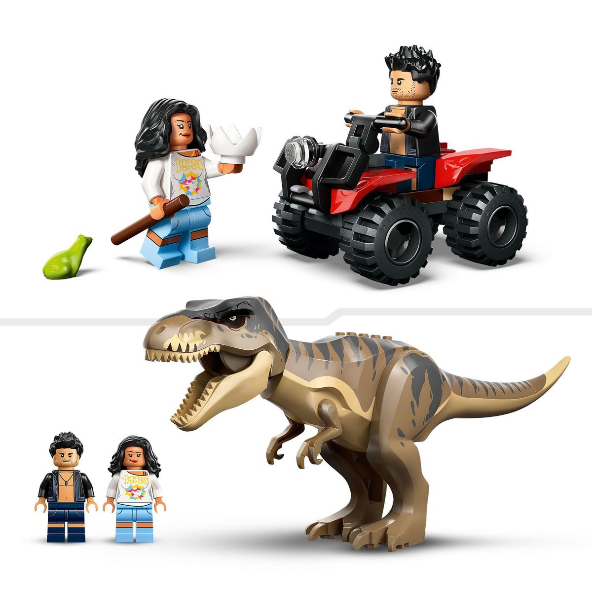 LEGO Jurassic World 76975 - Le T-Rex et l'évasion sur la rivière