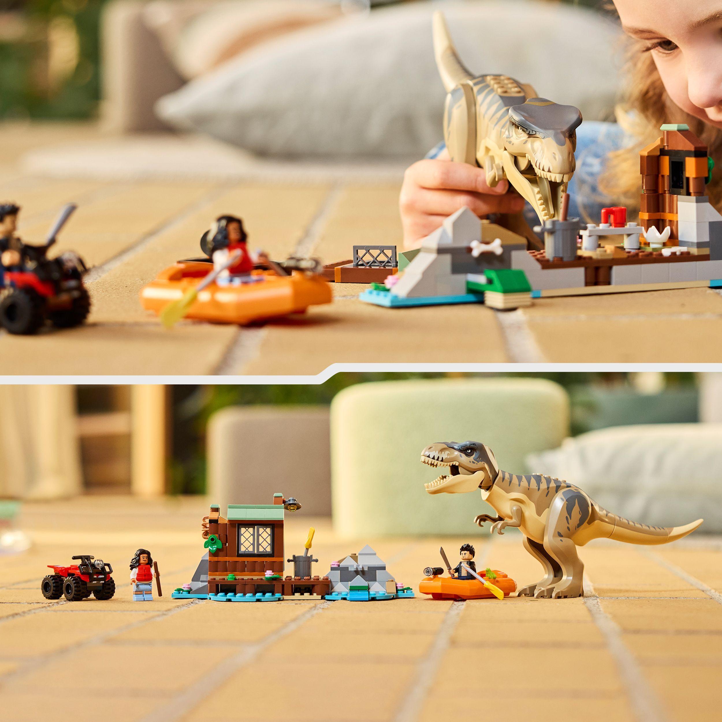 Voir la diapositive 6 : LEGO Jurassic World 76975 Le T. Rex et l’Évasion sur la Rivière - Jeu pour Garçon 5 ans