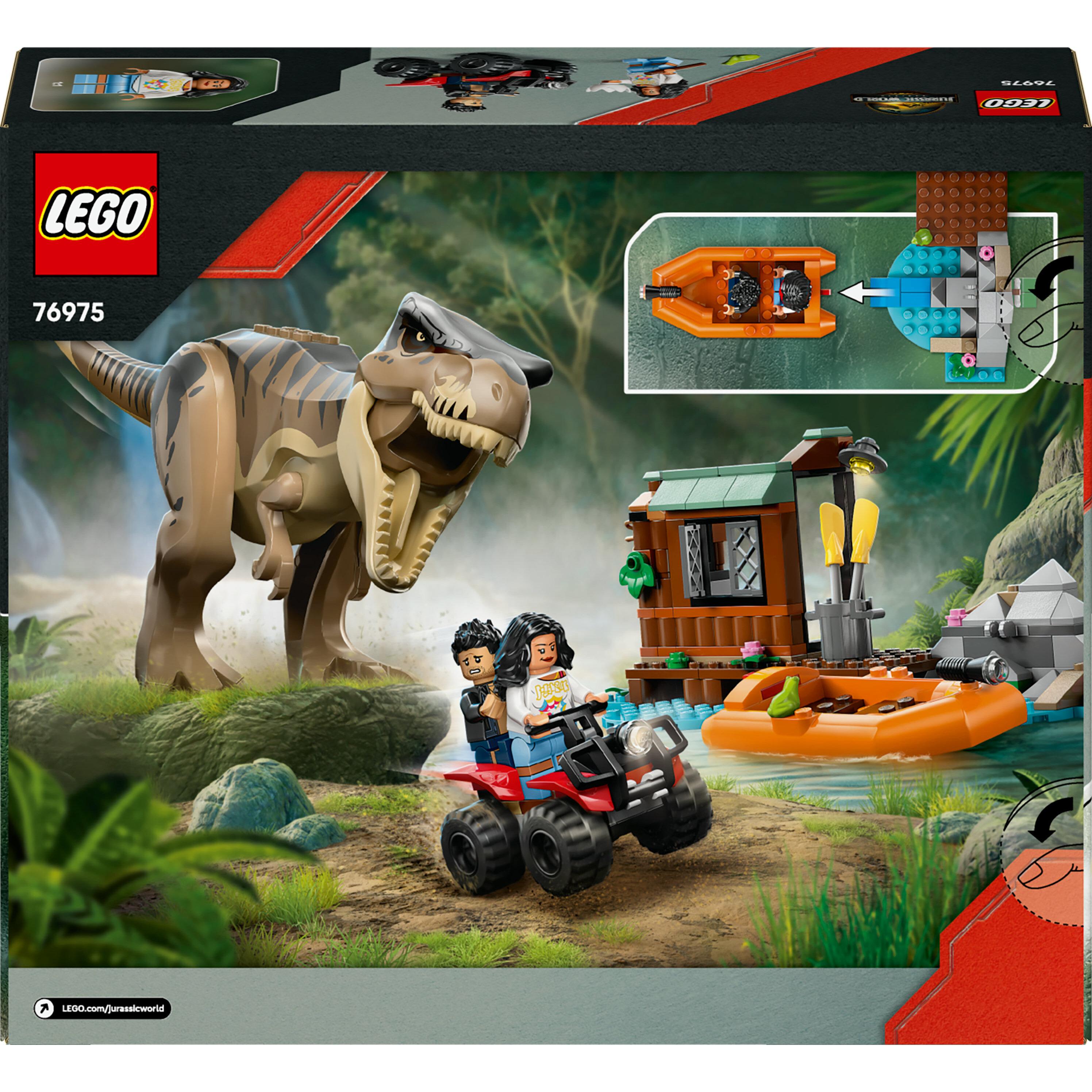 Voir la diapositive 8 : LEGO Jurassic World 76975 Le T. Rex et l’Évasion sur la Rivière - Jeu pour Garçon 5 ans