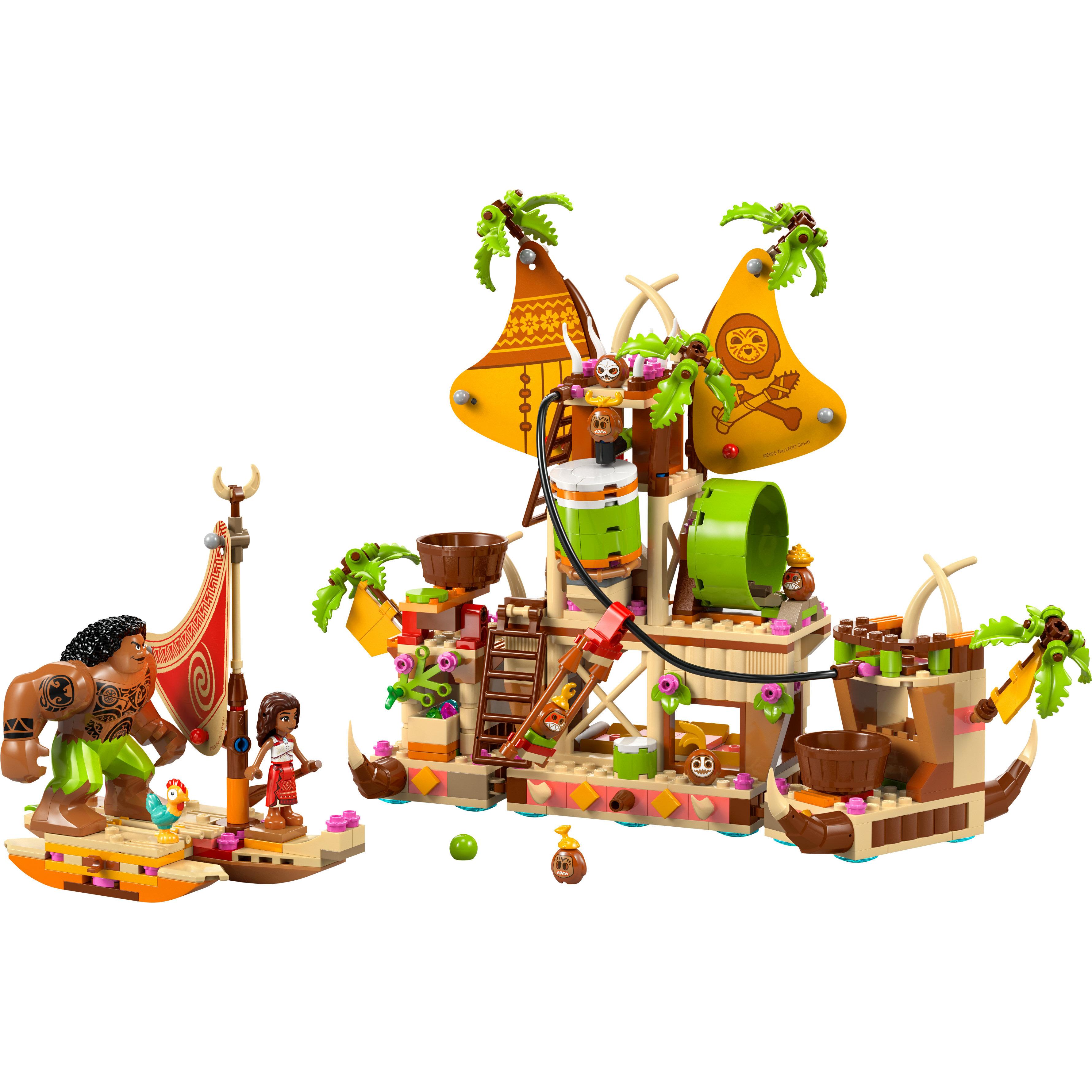 Voir la diapositive 2 : LEGO Disney Vaiana 2 43258 Le Navire des Kakamora - Jeu de Construction dès 7 ans