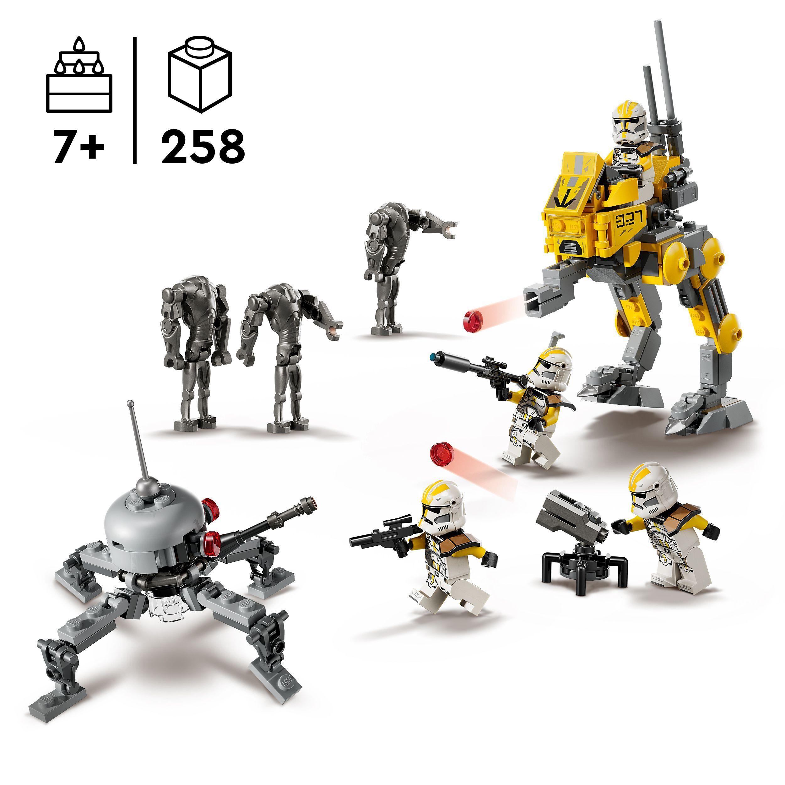 Voir la diapositive 3 : LEGO Star Wars 75431 Pack de Combat du 327ème Corps d'Armée - Jeu de Construction 7 ans