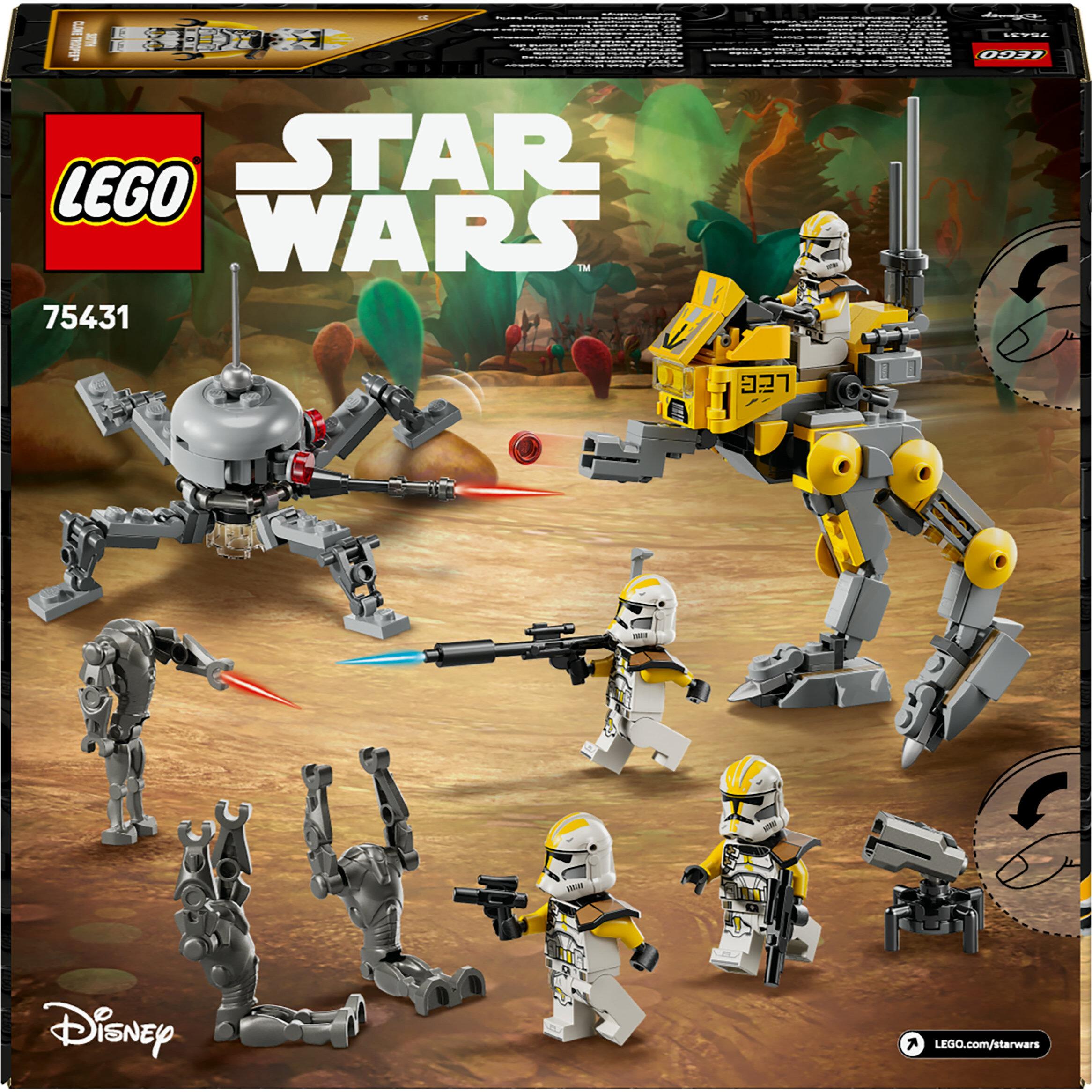 Voir la diapositive 8 : LEGO Star Wars 75431 Pack de Combat du 327ème Corps d'Armée - Jeu de Construction 7 ans