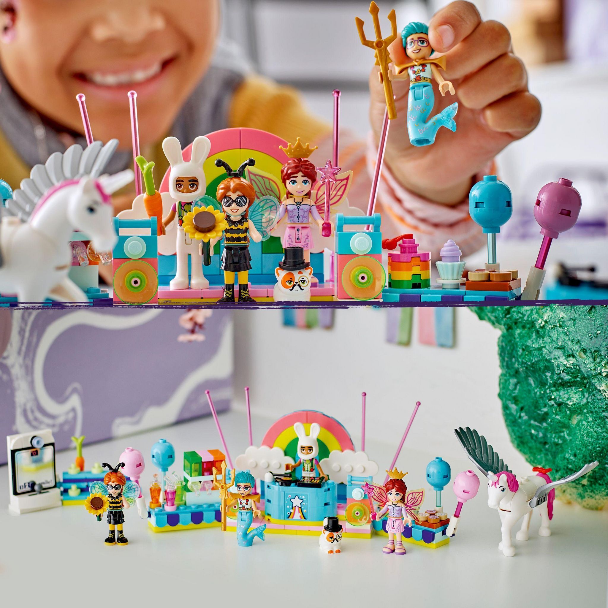 Voir la diapositive 6 : LEGO Friends 42661 - Soiree deguisee avec une Licorne et une Fee