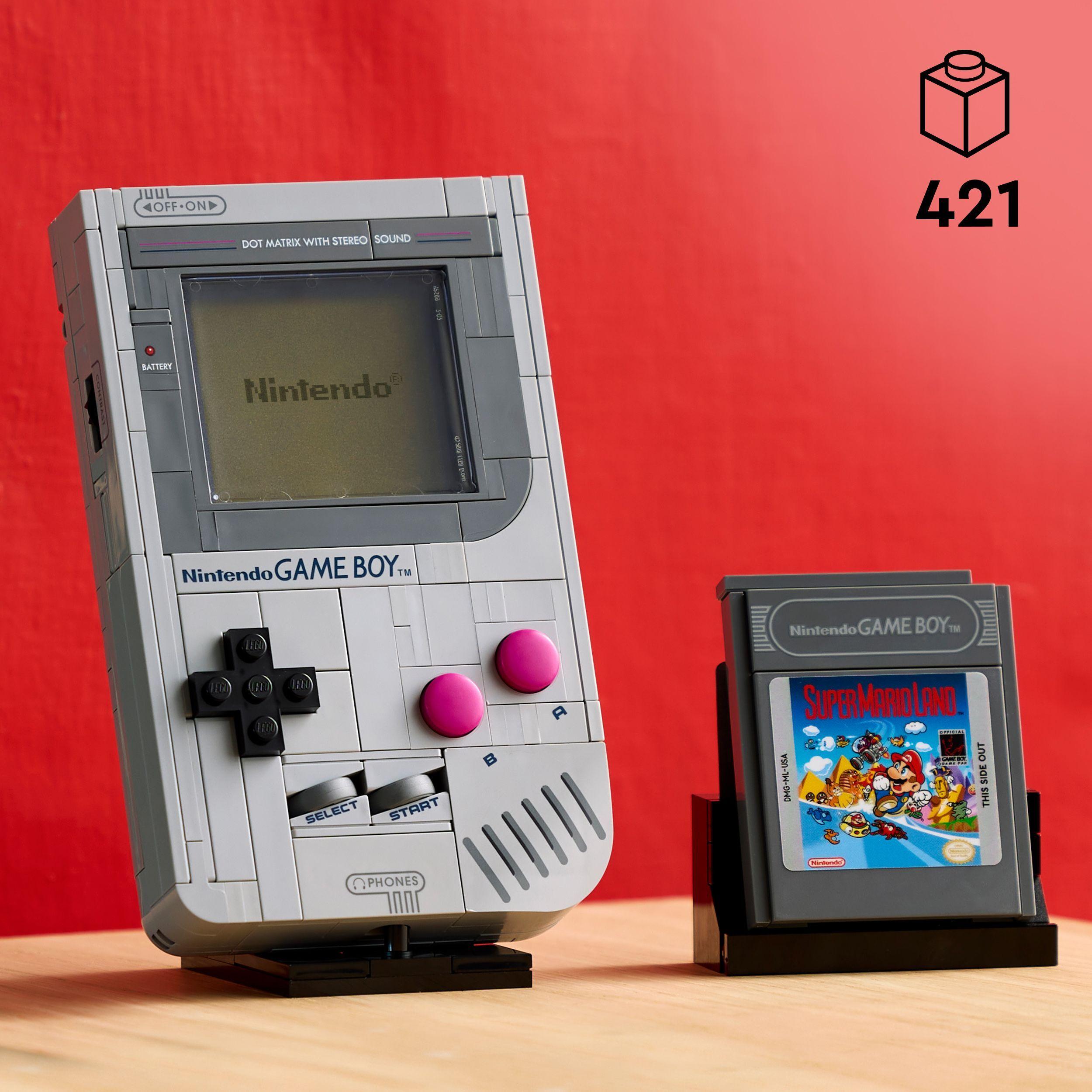 Voir la diapositive 3 : LEGO Super Mario 72046 Game Boy - Set de Construction pour Adulte - Décoration Rétro