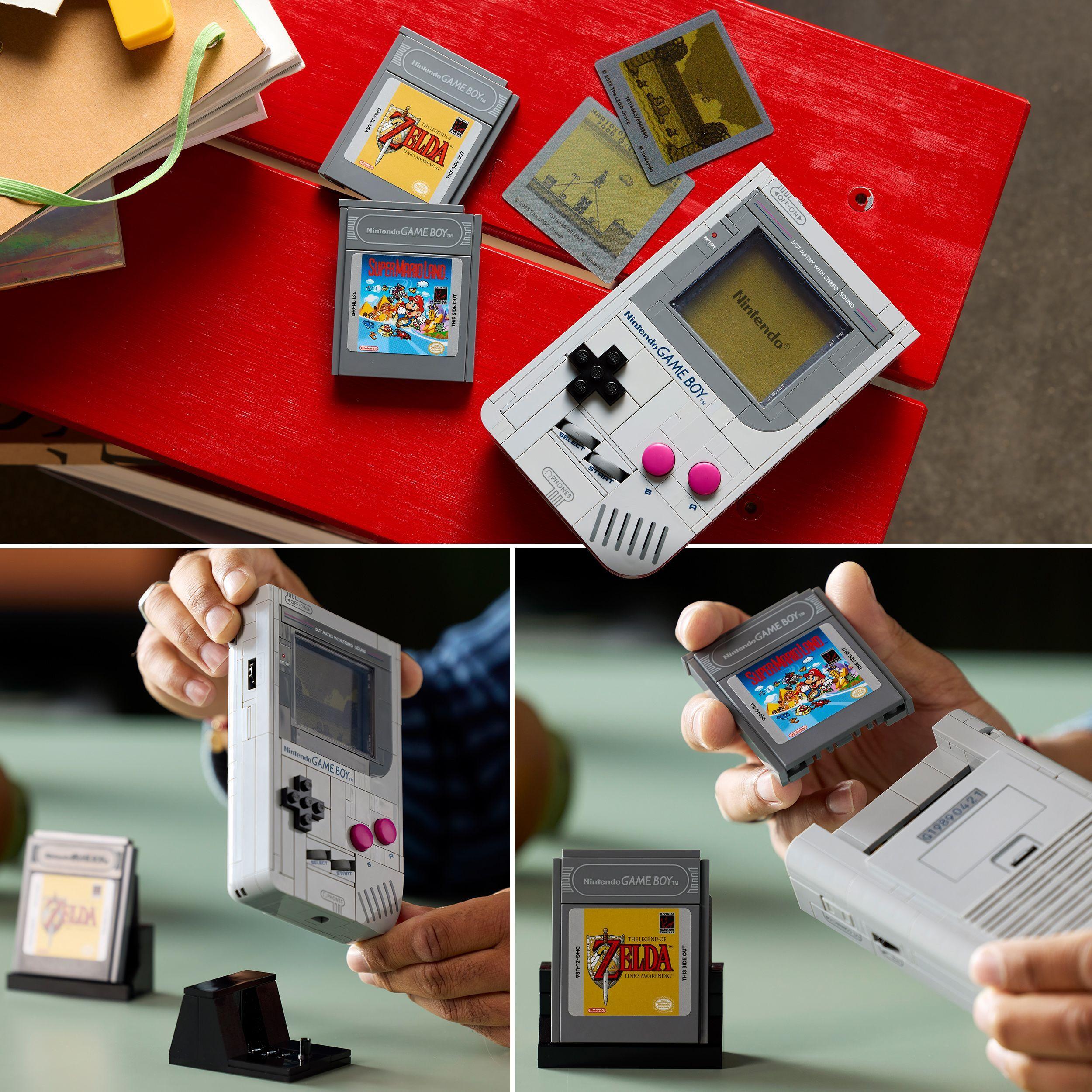Voir la diapositive 5 : LEGO Super Mario 72046 Game Boy - Set de Construction pour Adulte - Décoration Rétro