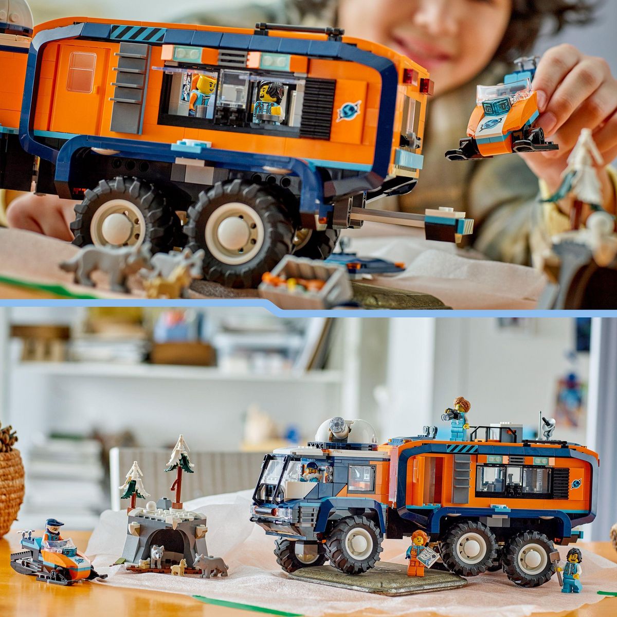 LEGO City 60471 - La Camion Scientifique des Explorateurs en Arctique