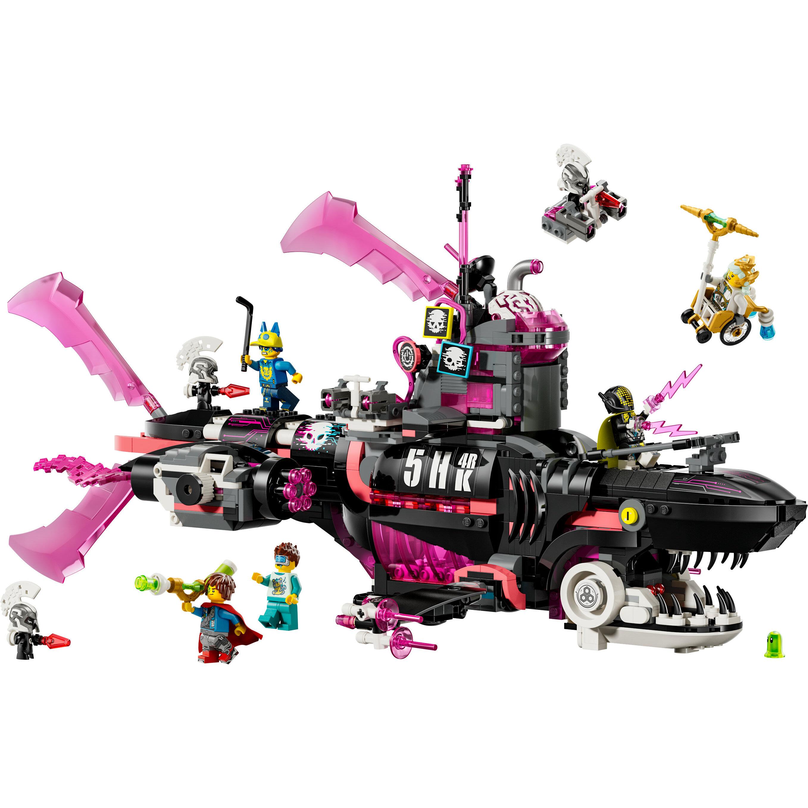Voir la diapositive 2 : LEGO Dreamzzz 71500 Le Sous-Marin Requin Des Cauchemars - Jeu Créatif Pour Garçon 9 Ans