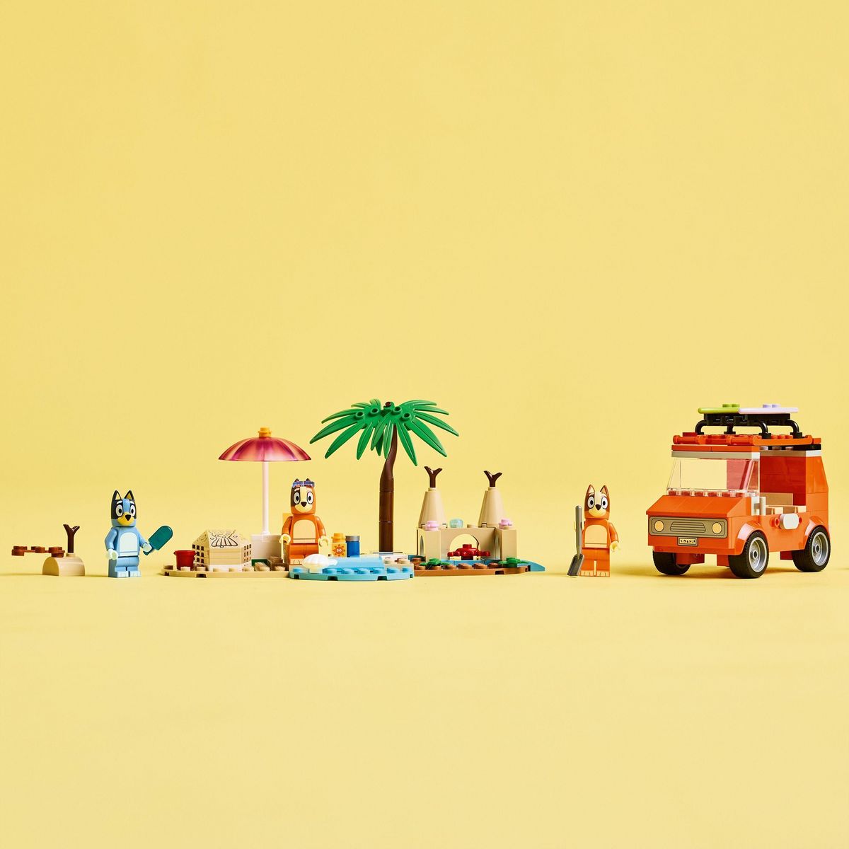 LEGO Bluey 11202 - Les vacances et le voyage en voiture de Bluey