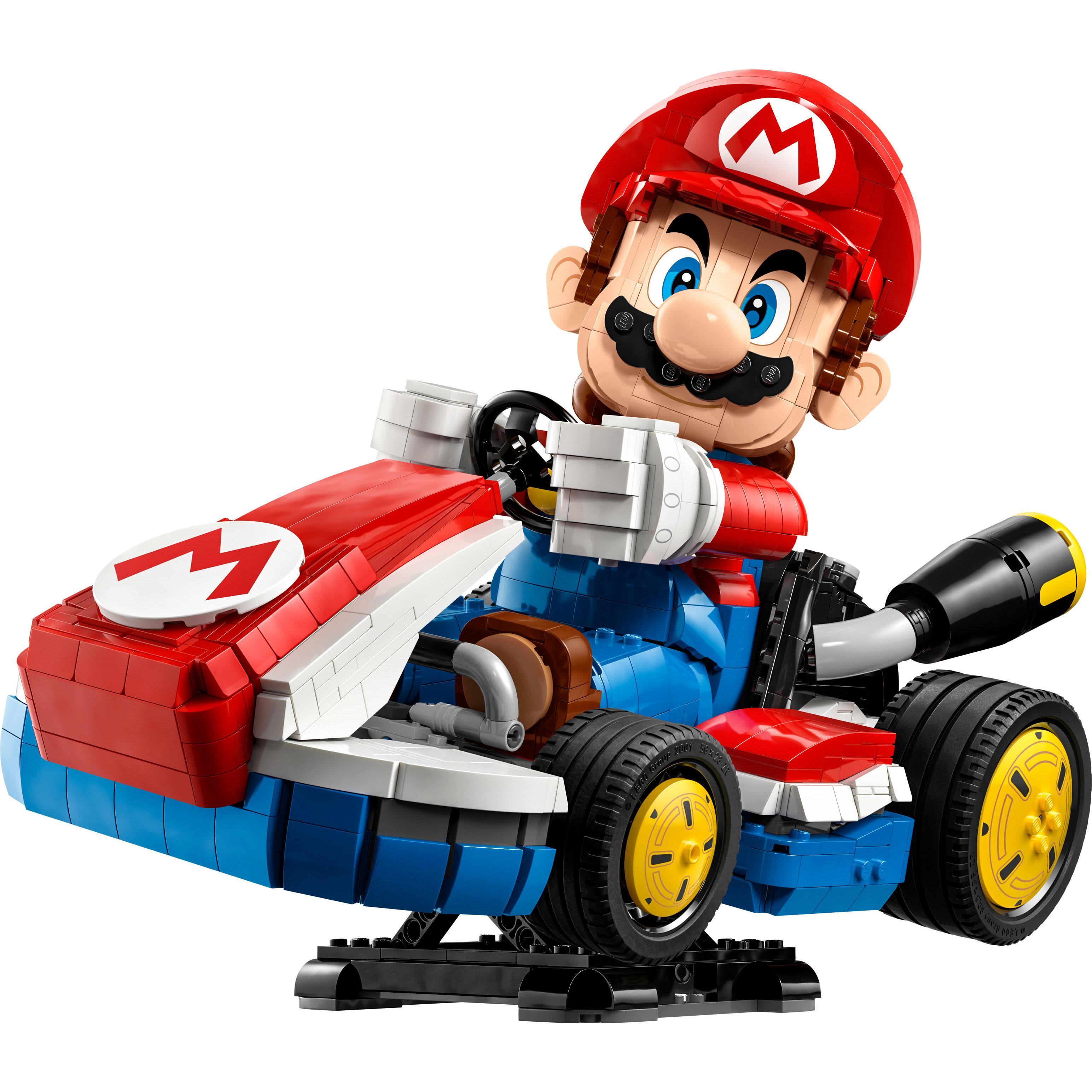 Voir la diapositive 2 : LEGO Mario Kart 72037 Mario Et Kart Standard - Set De Construction Pour Adulte – Figurine