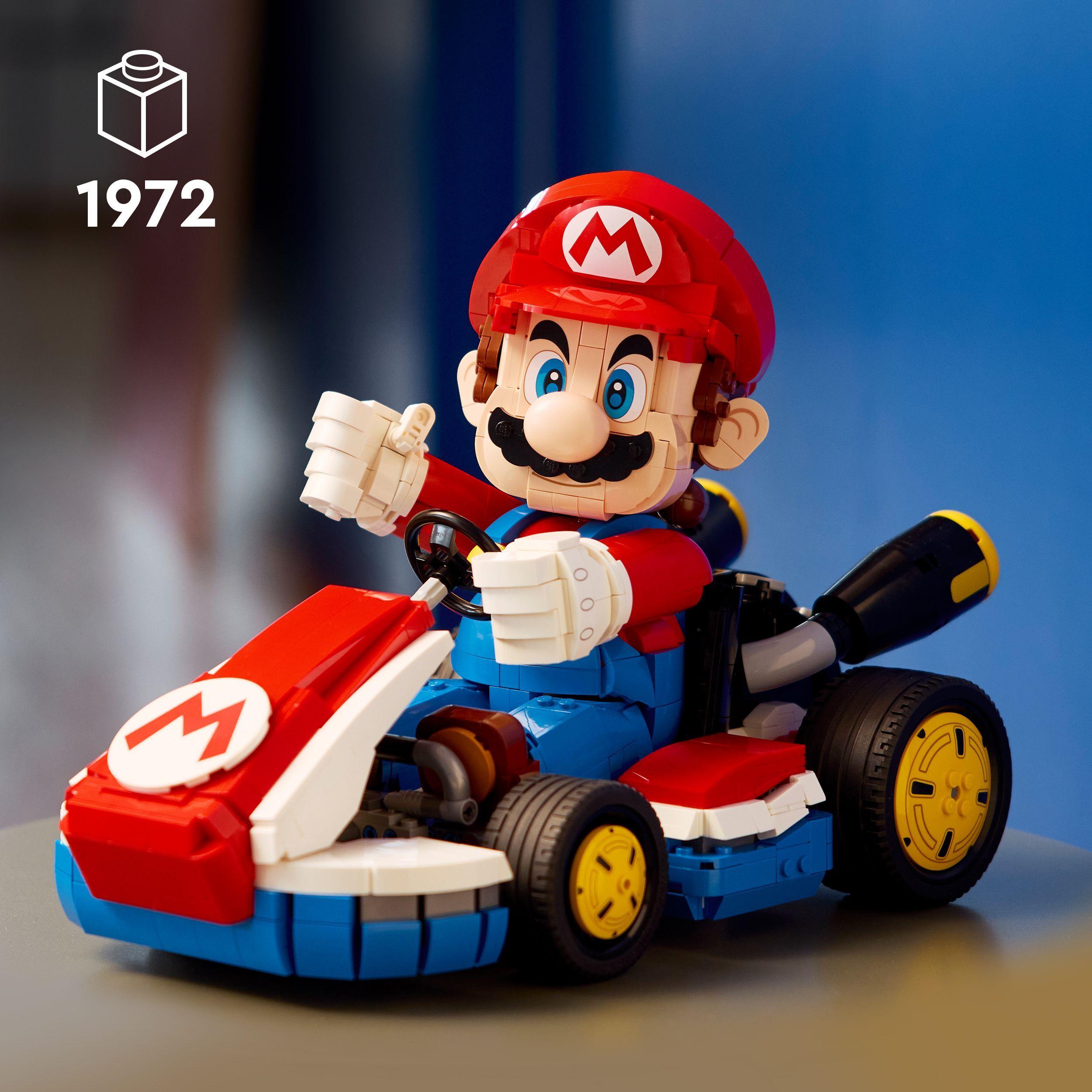 Voir la diapositive 3 : LEGO Mario Kart 72037 Mario Et Kart Standard - Set De Construction Pour Adulte – Figurine