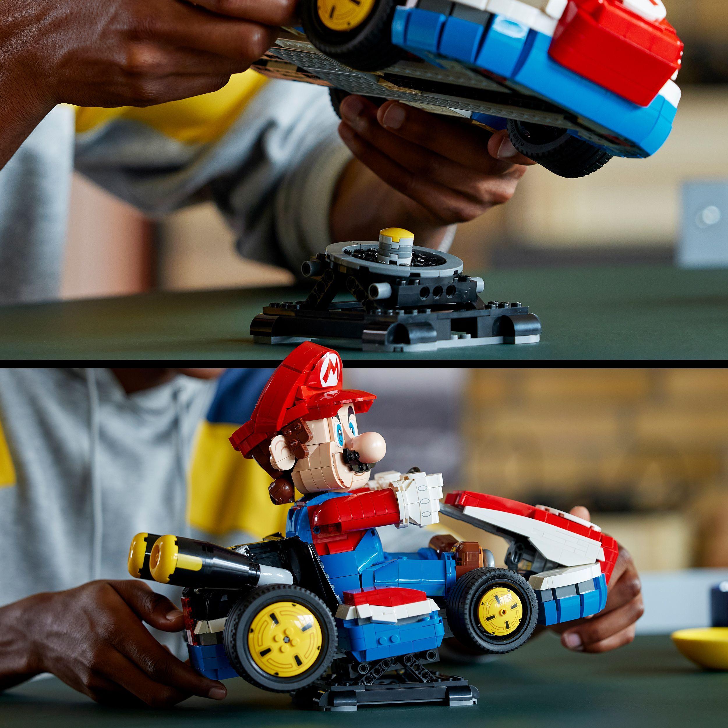 Voir la diapositive 5 : LEGO Mario Kart 72037 Mario Et Kart Standard - Set De Construction Pour Adulte – Figurine