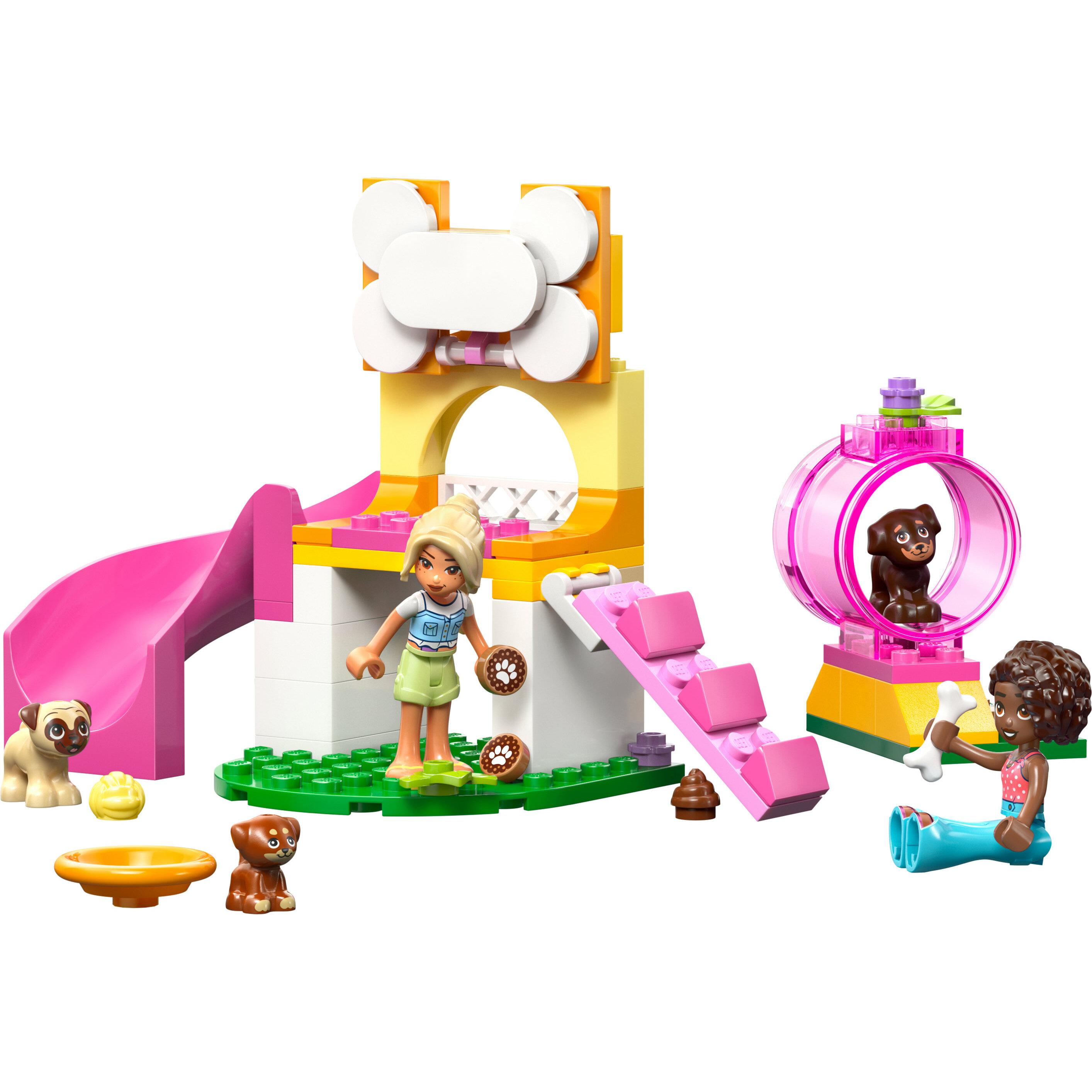 Voir la diapositive 2 : LEGO Friends 42665 L’Aire de Jeux des Chiots - Jeu Créatif pour Fille ou Garçon dès 4 ans