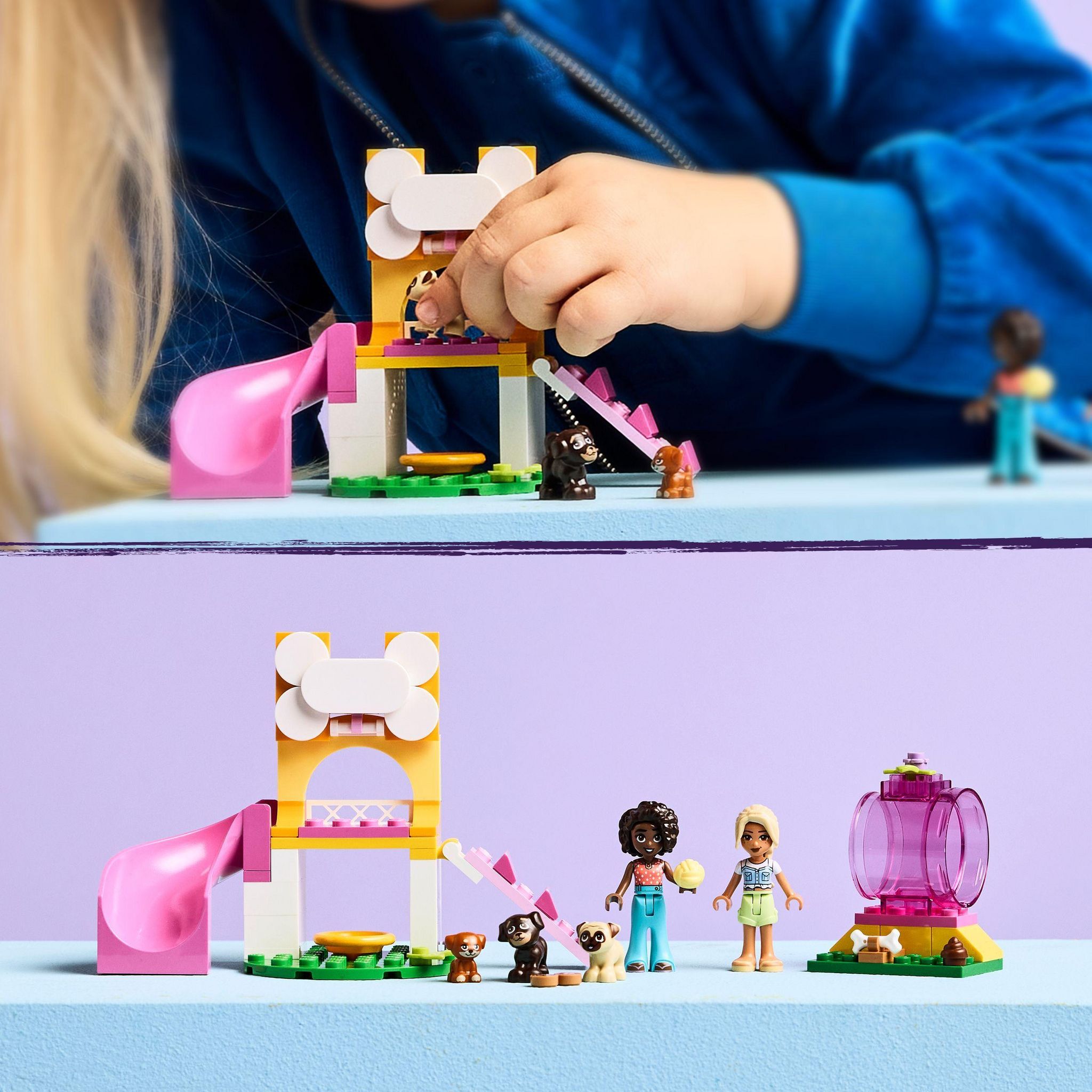 Voir la diapositive 6 : LEGO Friends 42665 - L aire de jeux des chiots