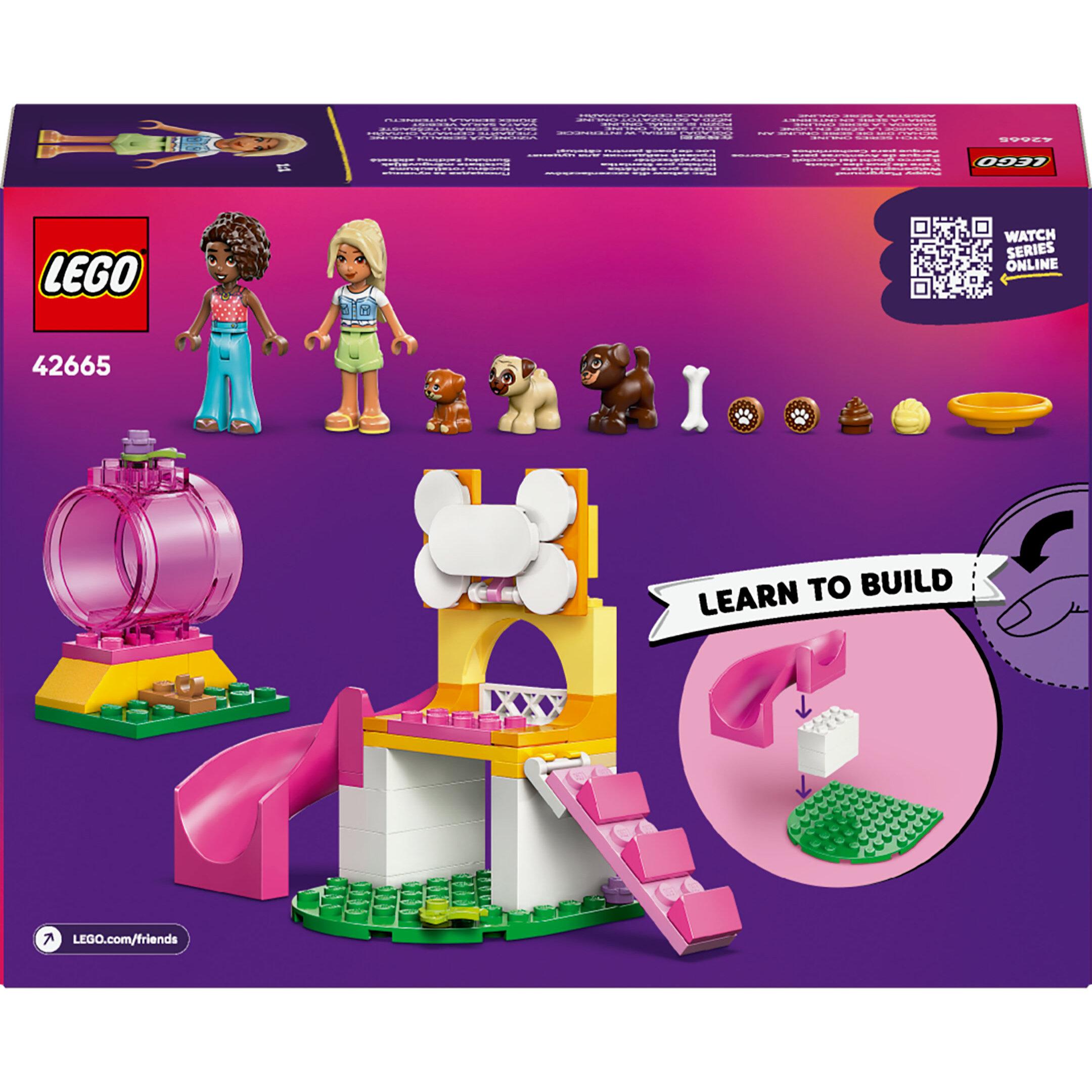 Voir la diapositive 8 : LEGO Friends 42665 L’Aire de Jeux des Chiots - Jeu Créatif pour Fille ou Garçon dès 4 ans