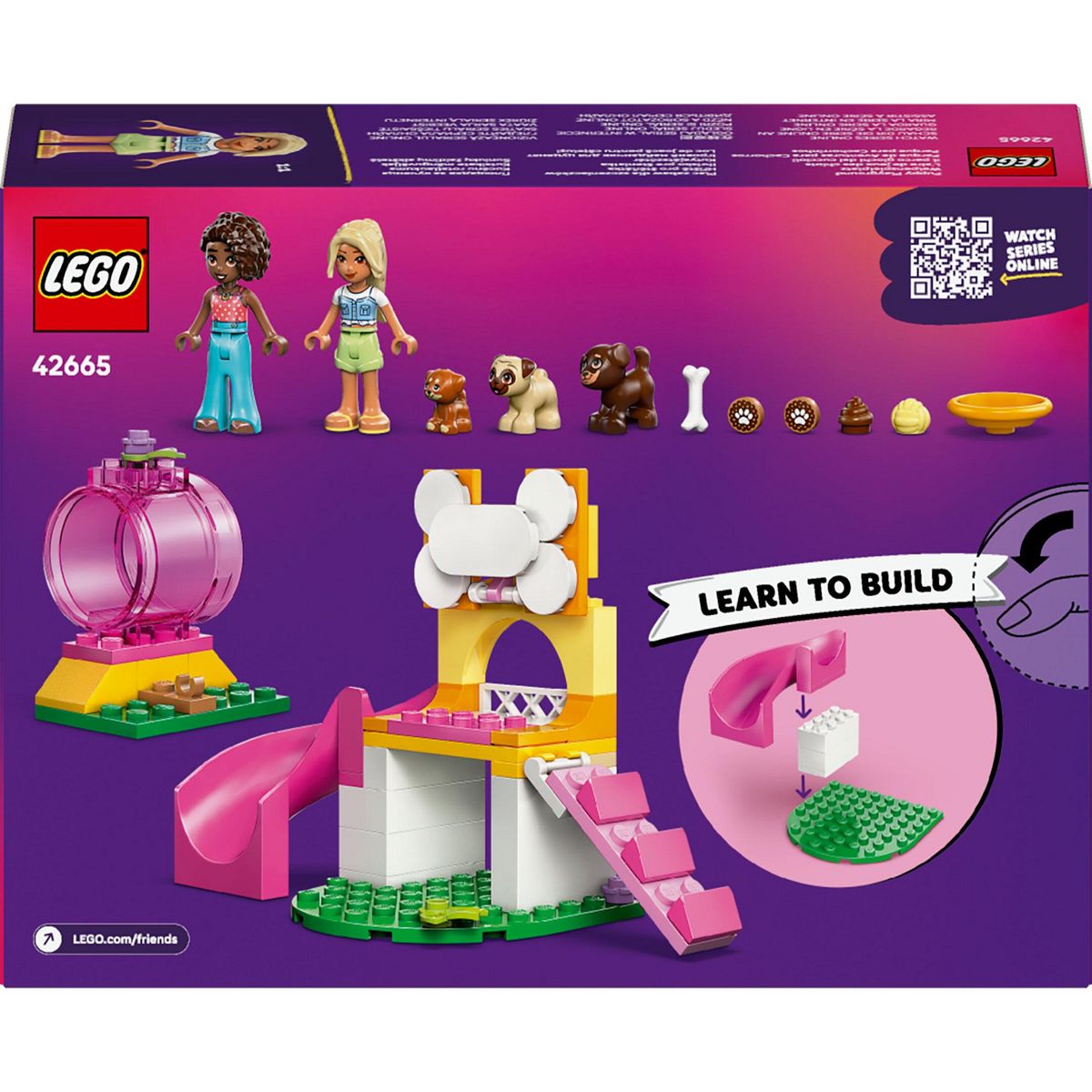 LEGO Friends 42665 - L aire de jeux des chiots