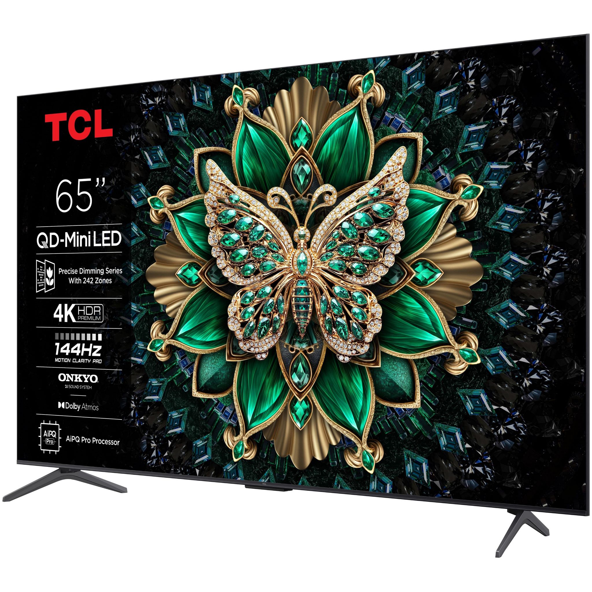 Voir la diapositive 4 : TCL TV QD Mini LED 65C6K 2025