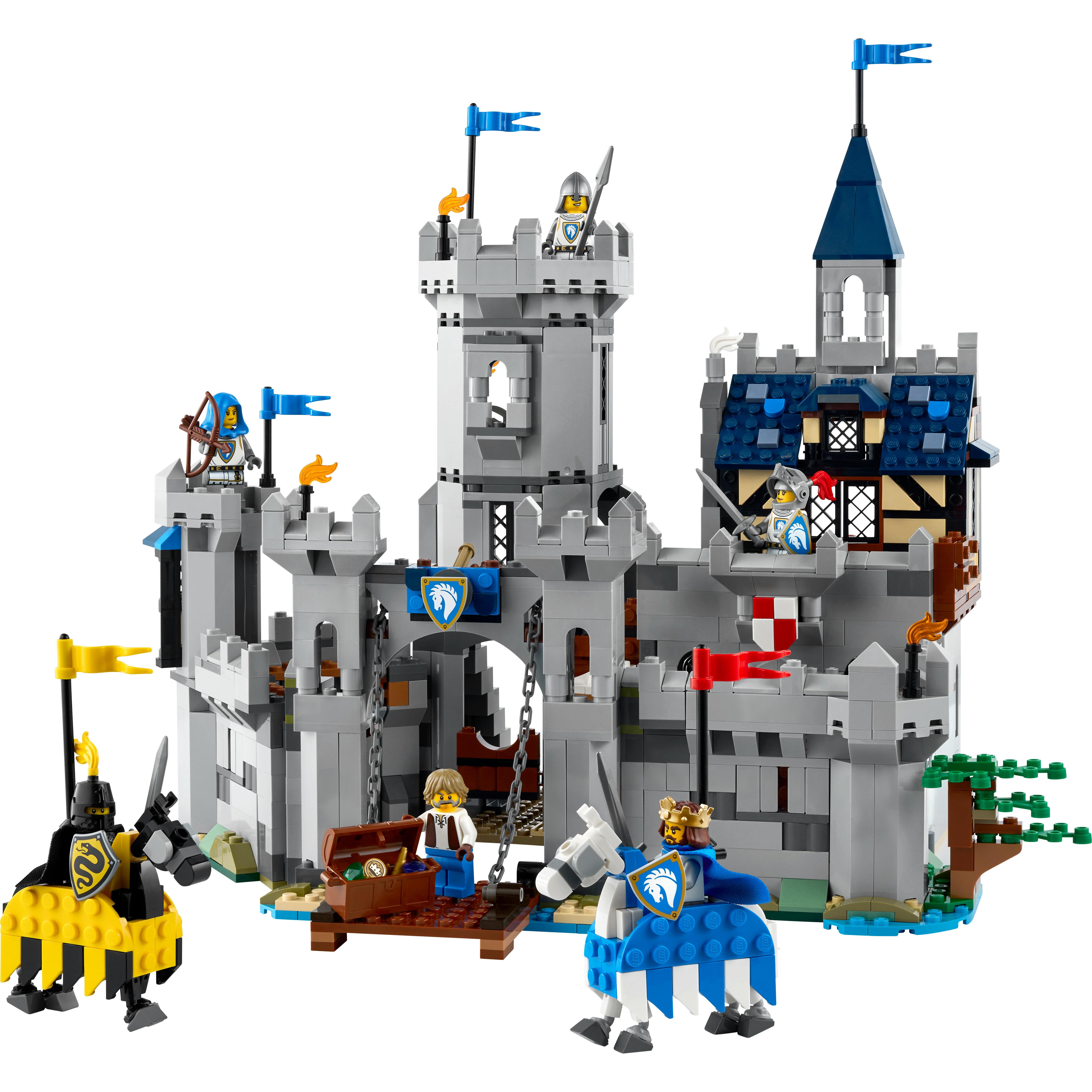 Voir la diapositive 2 : LEGO Creator 3-en-1 31168 Le Château Médiéval des Chevaliers - Jeu de Construction 9 ans