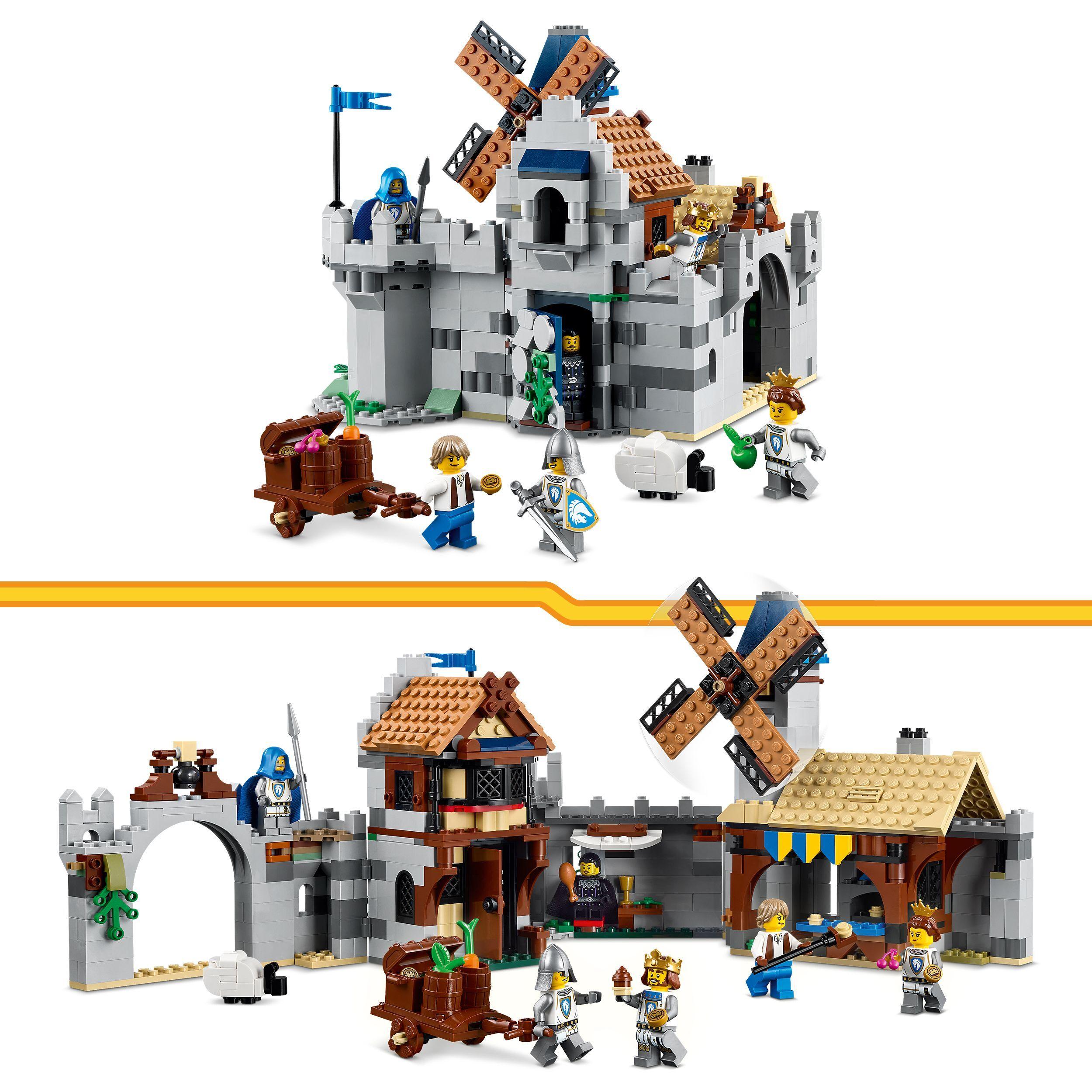 Voir la diapositive 5 : LEGO Creator 3-en-1 31168 Le Château Médiéval des Chevaliers - Jeu de Construction 9 ans