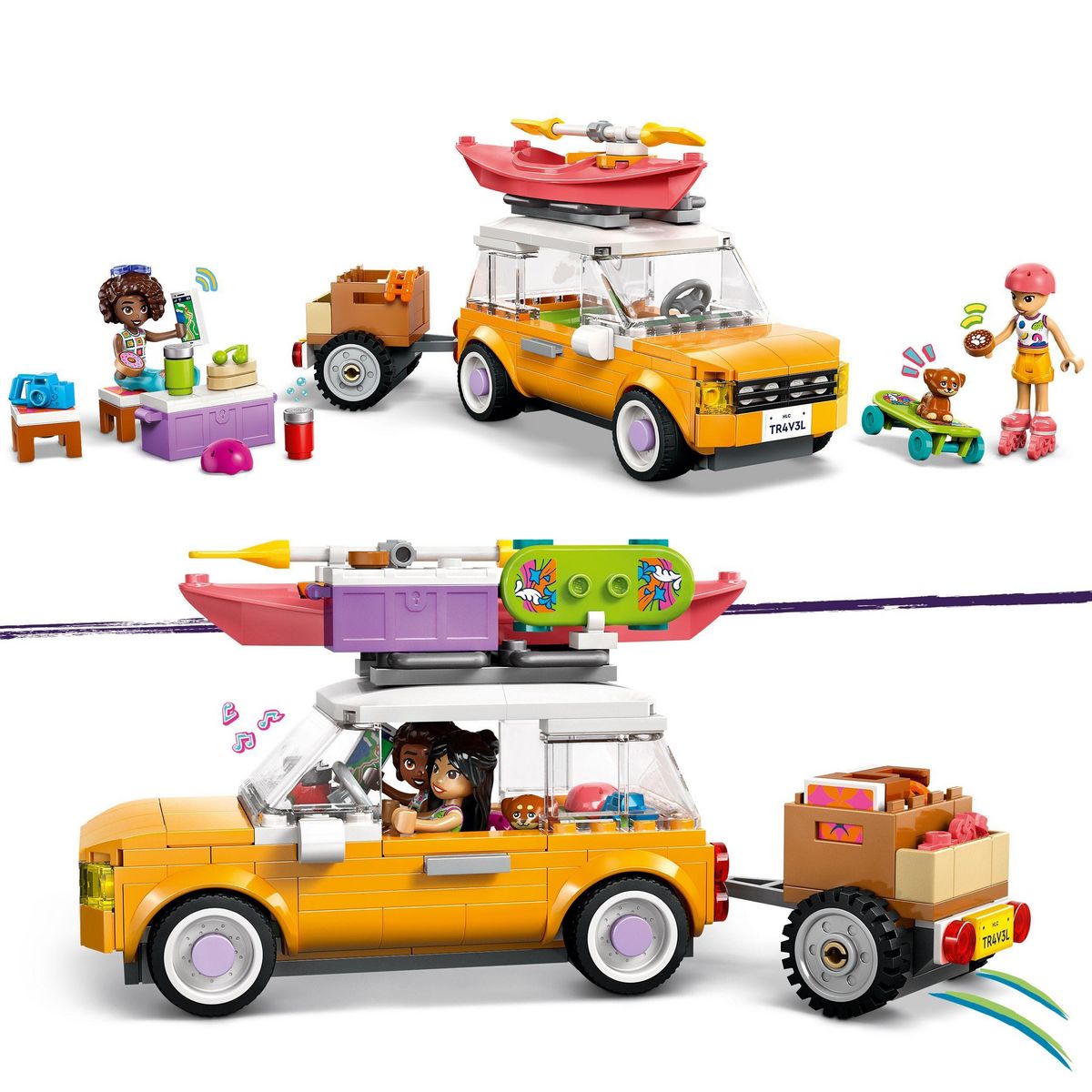 LEGO Friends 42659 - Voyage en voiture entre amies