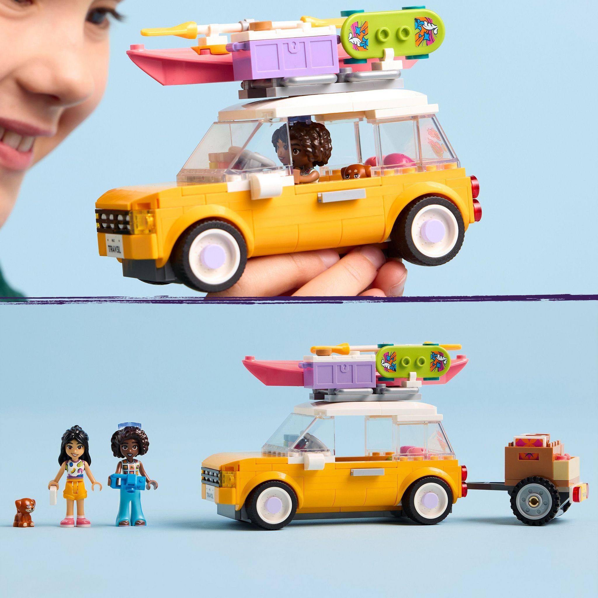 Voir la diapositive 6 : LEGO Friends 42659 - Voyage en voiture entre amies