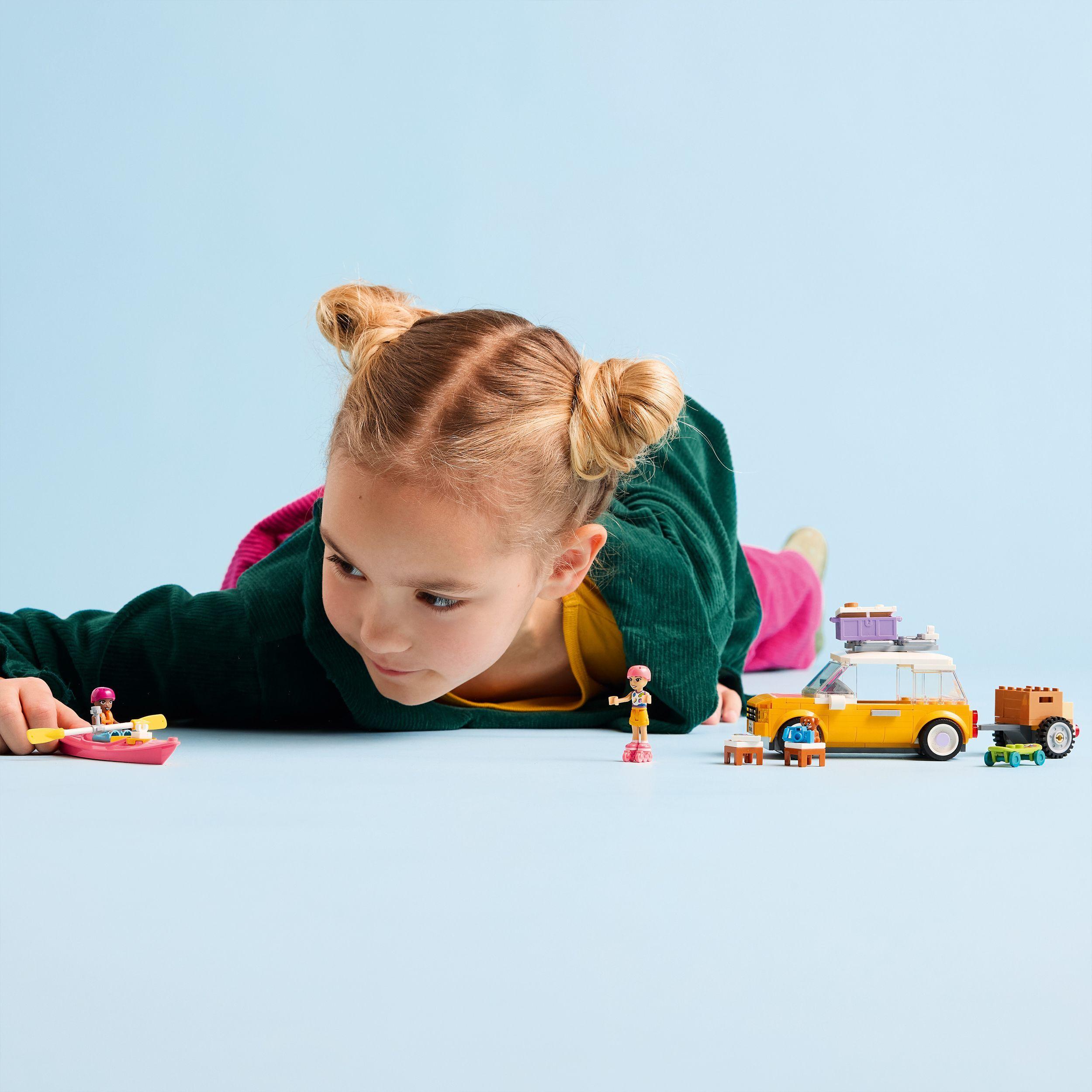 Voir la diapositive 7 : LEGO Friends 42659 Voyage en Voiture entre Amies - Jouet de Construction dès 6 ans - Chiot