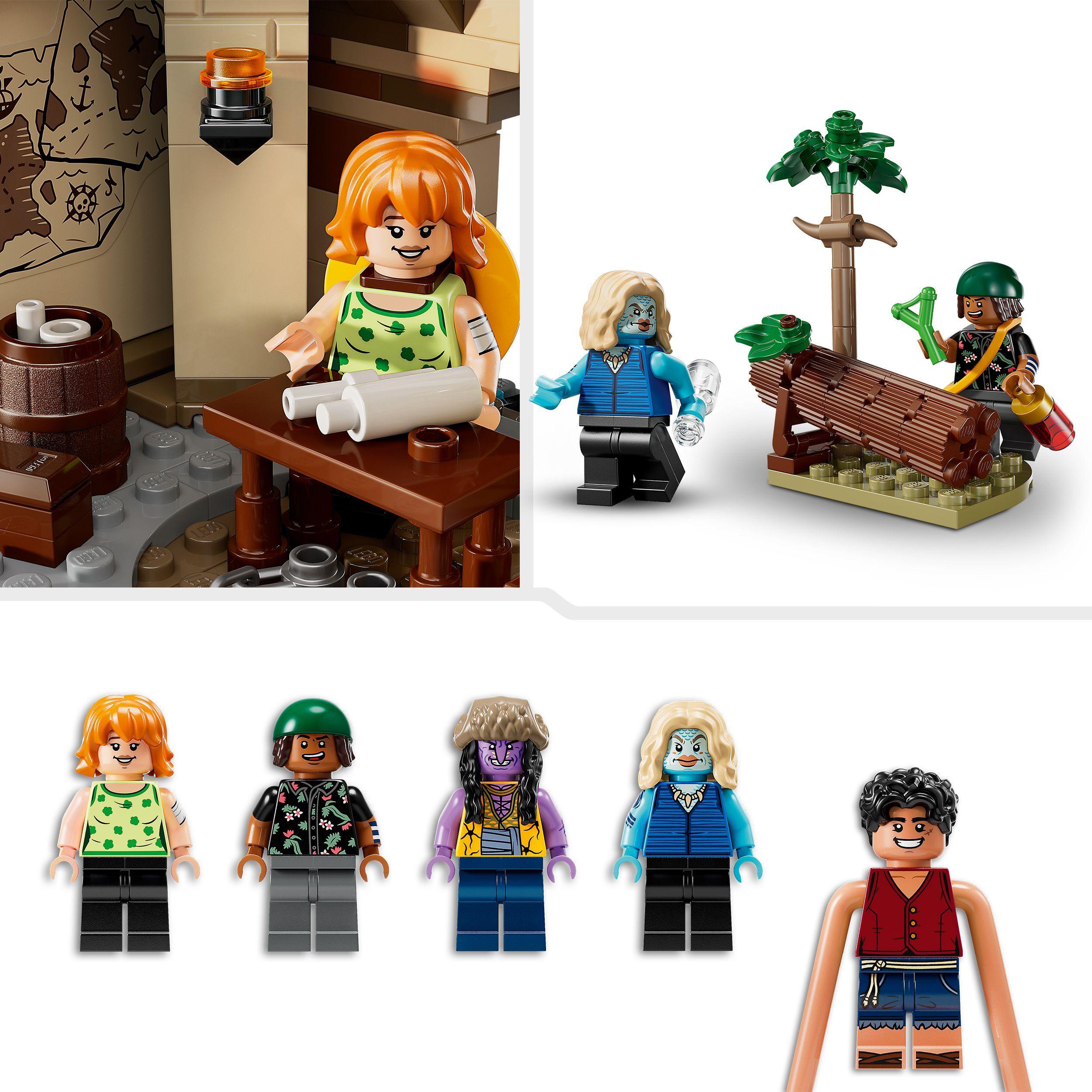 Voir la diapositive 5 : LEGO ONE PIECE 75638 La Bataille d’Arlong Park - Jeu de Construction pour Garçon dès 9 ans