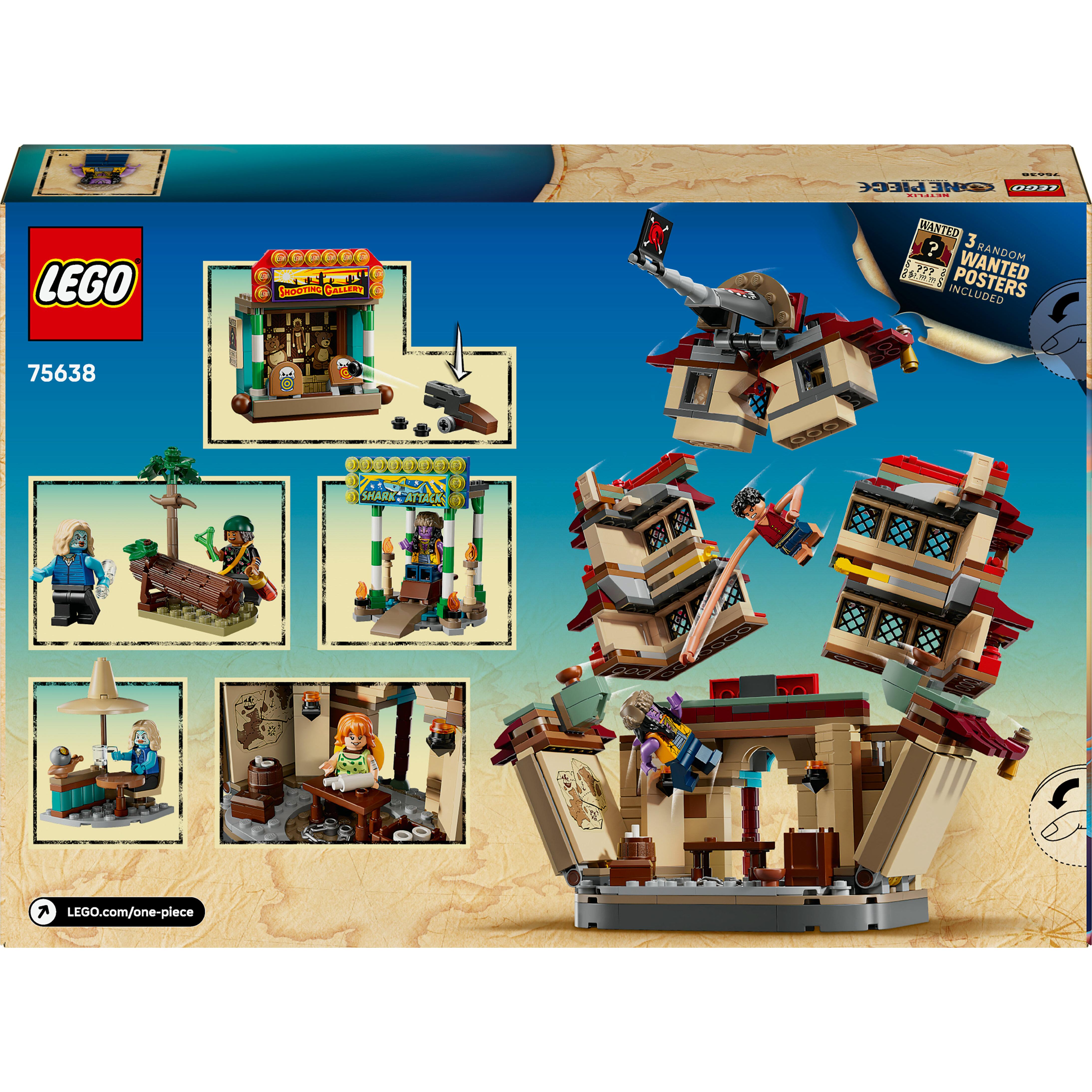 Voir la diapositive 8 : LEGO ONE PIECE 75638 La Bataille d’Arlong Park - Jeu de Construction pour Garçon dès 9 ans