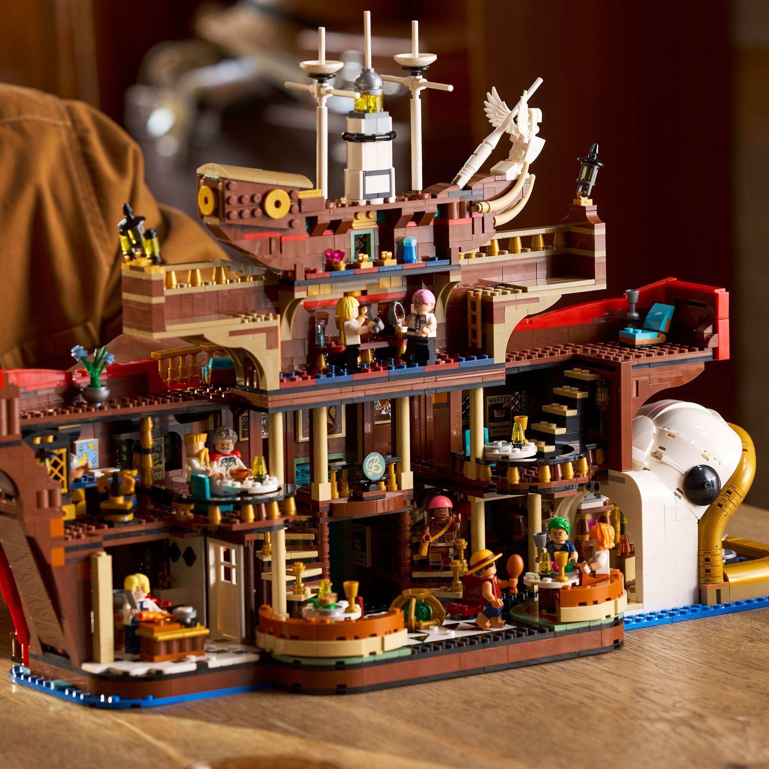 Voir la diapositive 5 : LEGO ONE PIECE 75640 Le Restaurant Flottant Baratie - Set de Construction Anime - Adulte