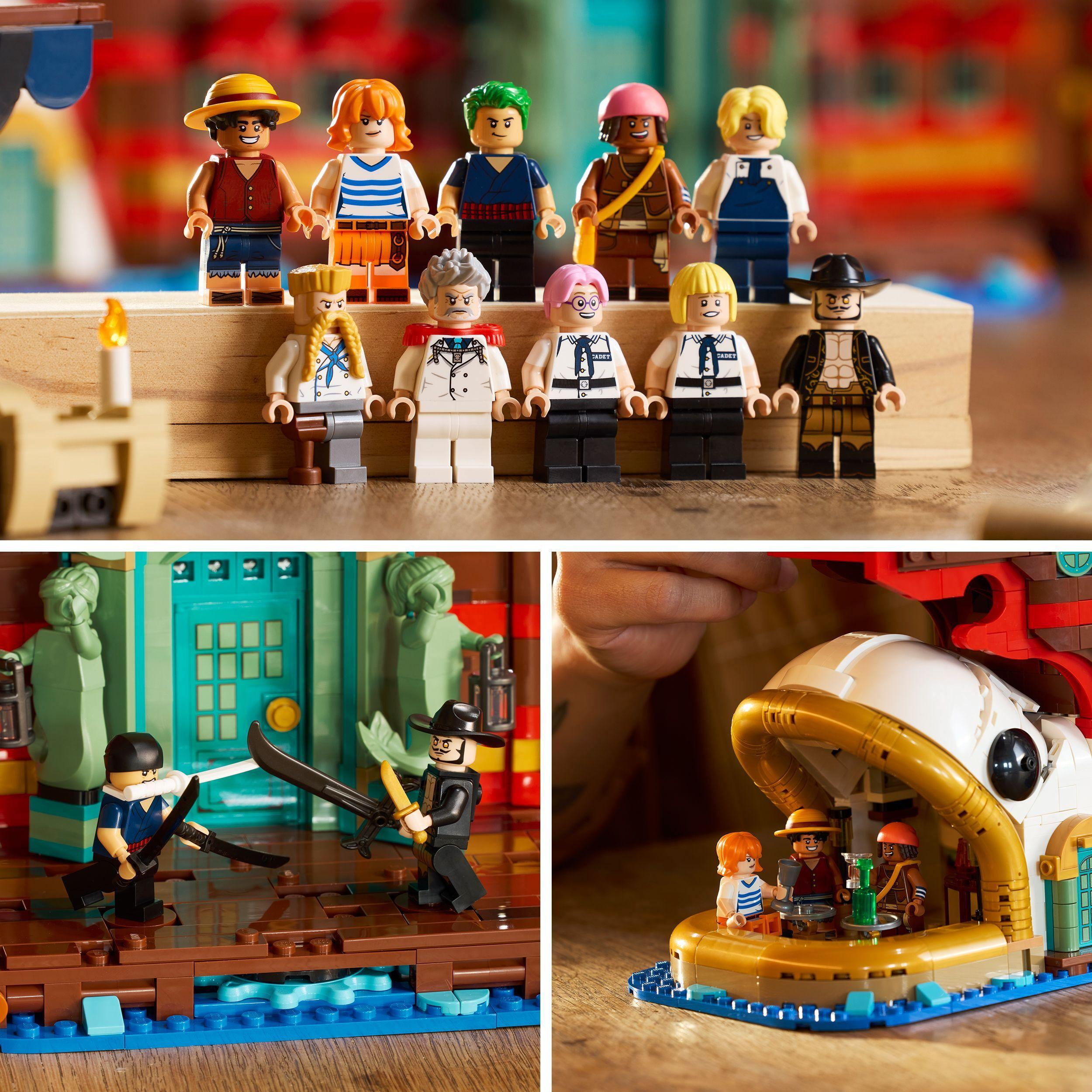 Voir la diapositive 6 : LEGO ONE PIECE 75640 Le Restaurant Flottant Baratie - Set de Construction Anime - Adulte