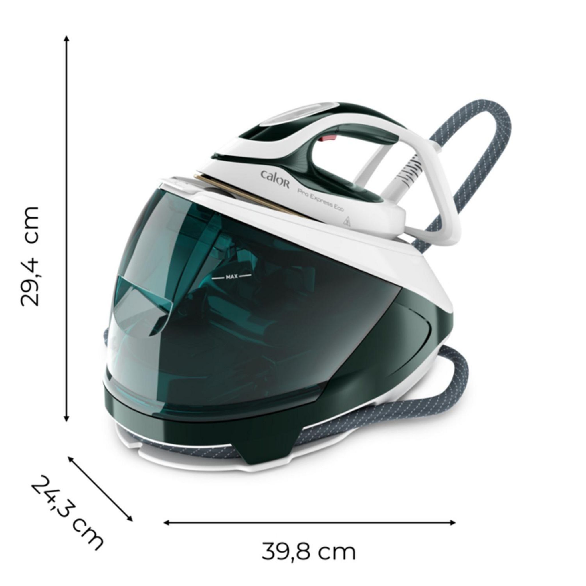 Voir la diapositive 7 : CALOR Centrale vapeur GV9E20CO - Vert