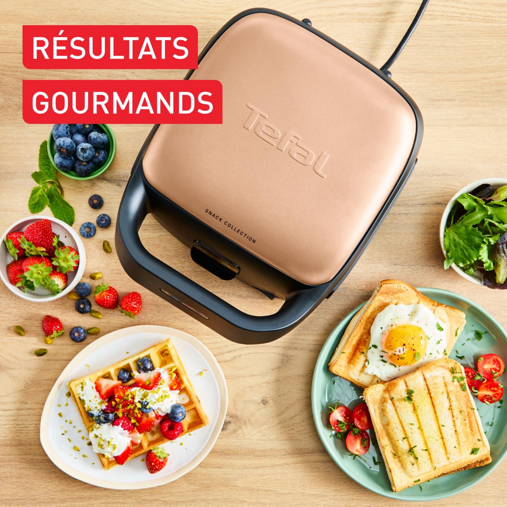 Voir la diapositive 3 : TEFAL Grill 2 en 1 SW863JFO - Noir