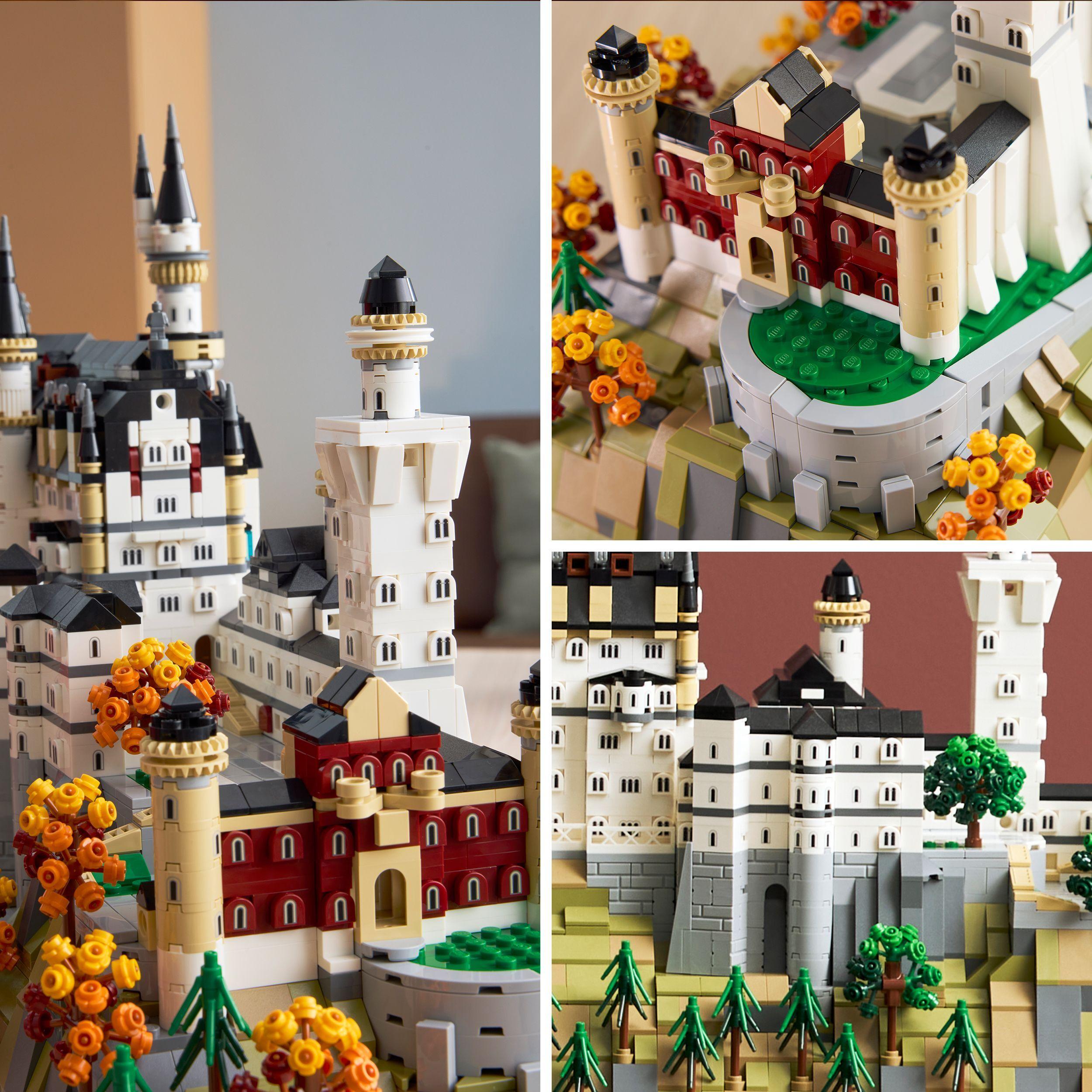 Voir la diapositive 5 : LEGO Architecture 21063 Le Château de Neuschwanstein - Set de Construction pour Adulte