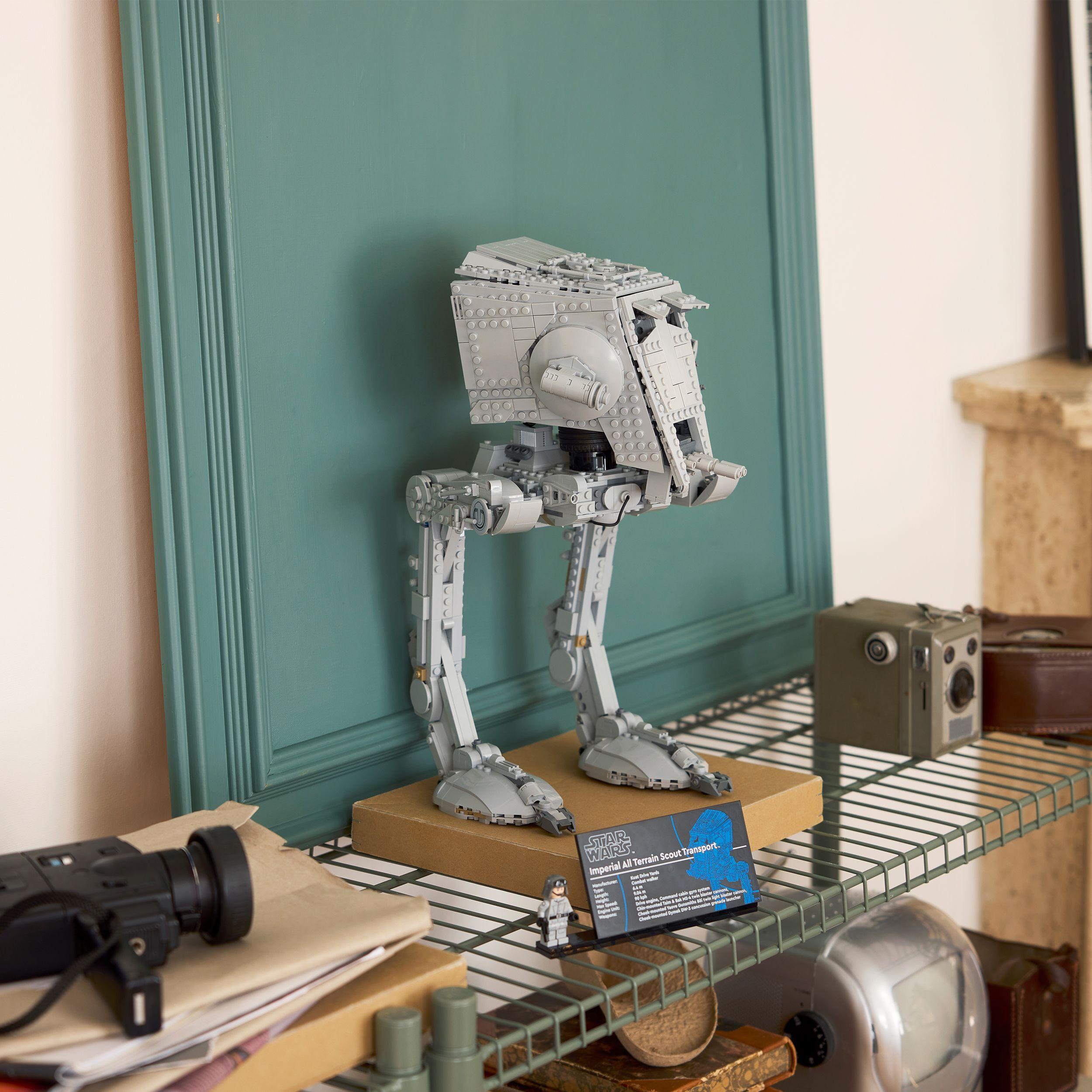 Voir la diapositive 4 : LEGO Star Wars 75417 Le Marcheur AT-ST - Set de Construction pour Adulte - Décoration