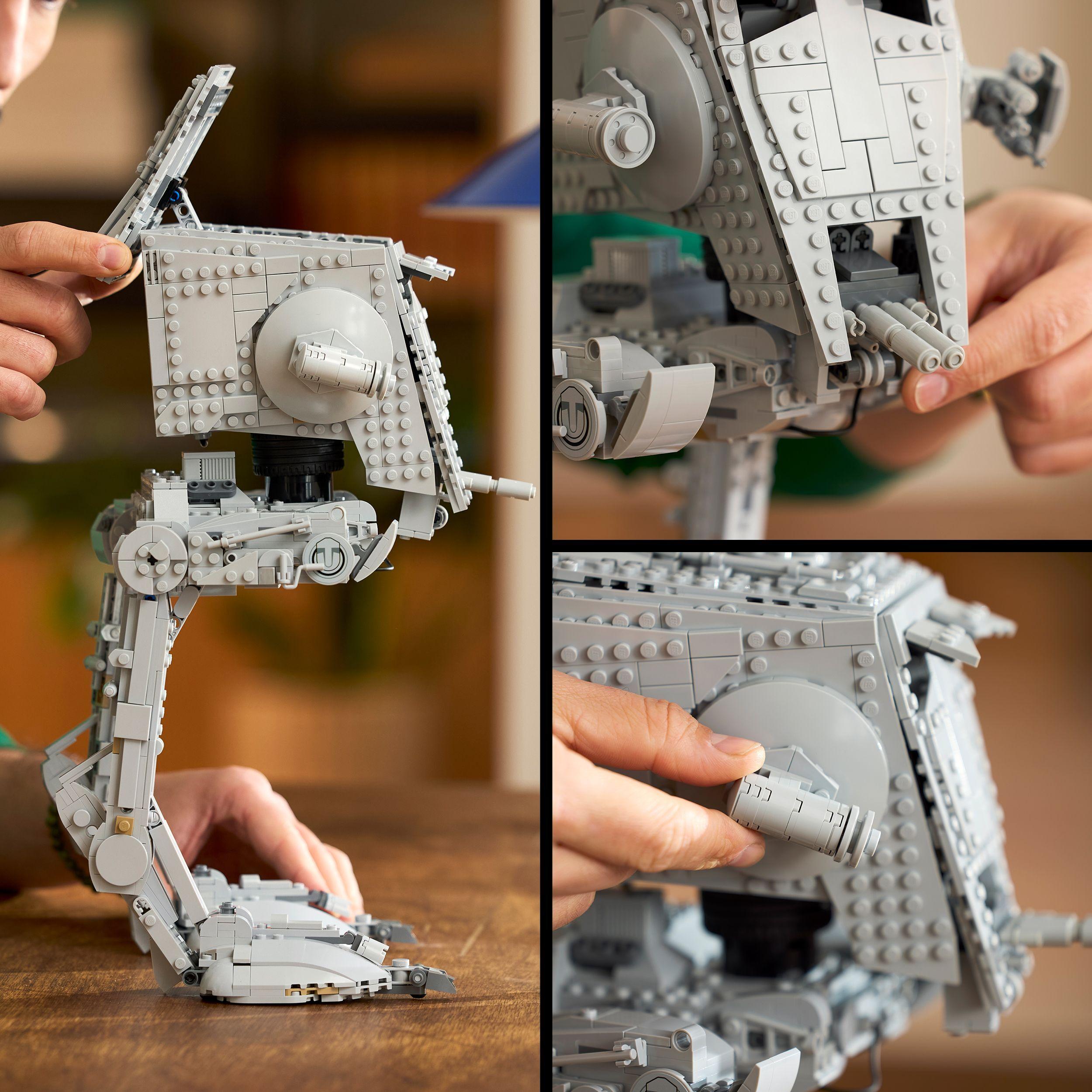 Voir la diapositive 5 : LEGO Star Wars 75417 Le Marcheur AT-ST - Set de Construction pour Adulte - Décoration