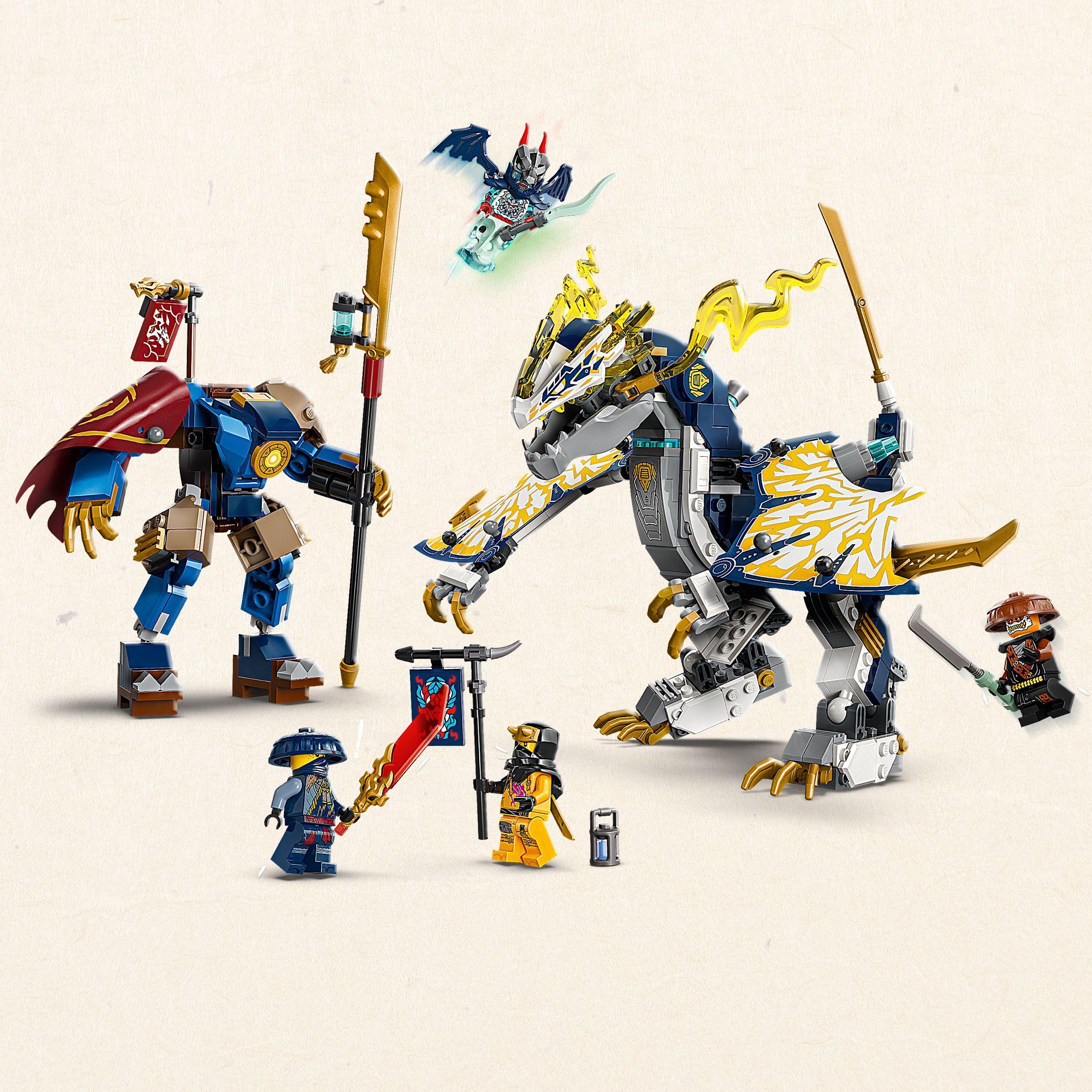 Voir la diapositive 4 : LEGO NINJAGO 71843 Le Robot Dragonnier de Rogue - Jouet pour Garçon ou Fille dès 8 ans